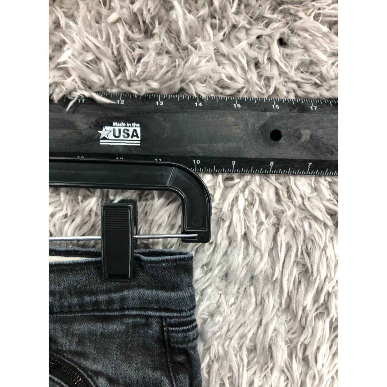 Rag & Bone Rag & Bone Jeans Skinny 27 Womens Low Rise Dark Gray Denim 5-Pocket Regular Rise Tight Fit Slim Size 27" / US 4 / IT 40 - 2 Thumbnail