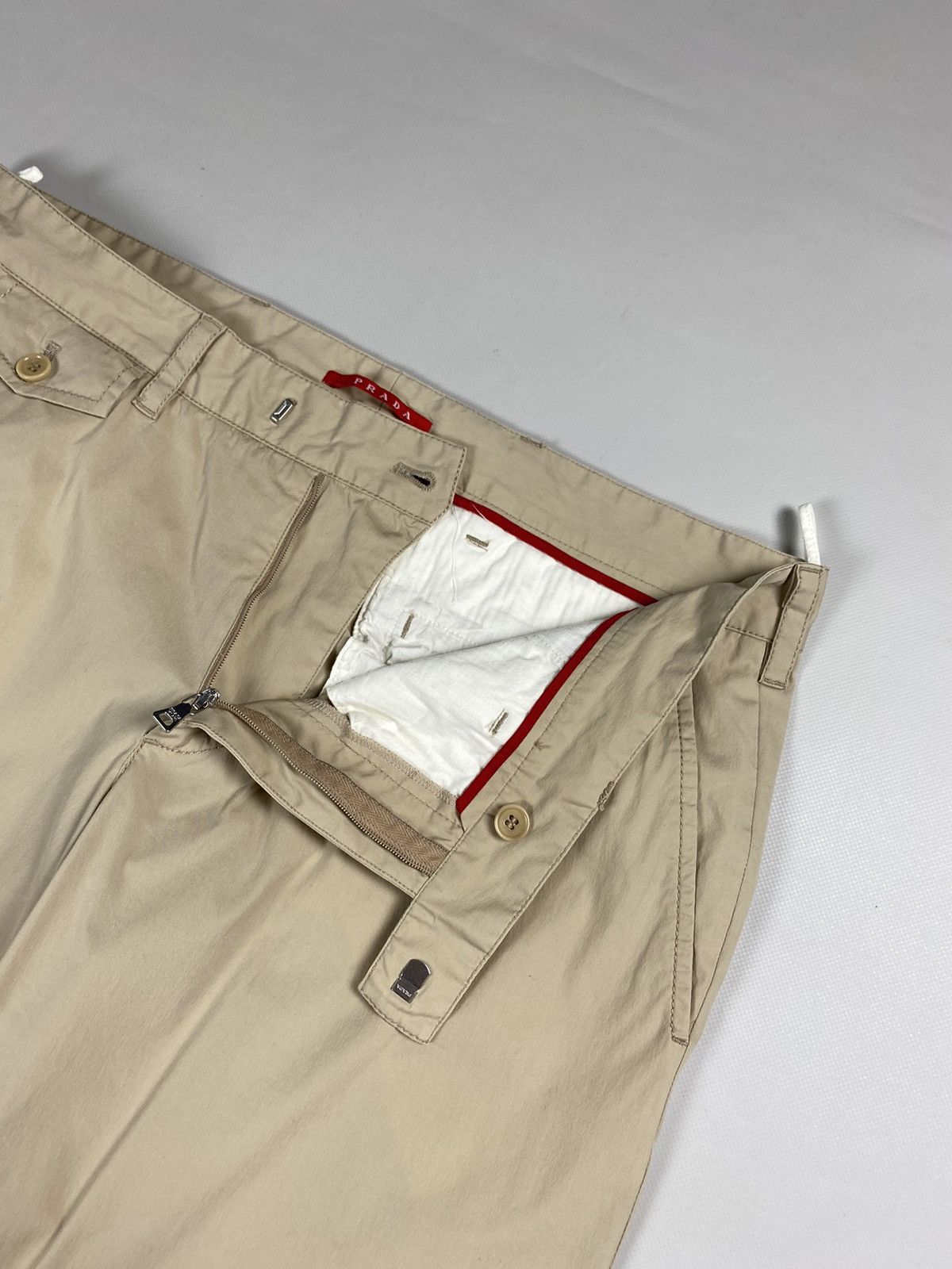 Prada Prada Black Tab men’s chino pants trousers size 52 / Xl Size US 36 / EU 52 - 11 Thumbnail