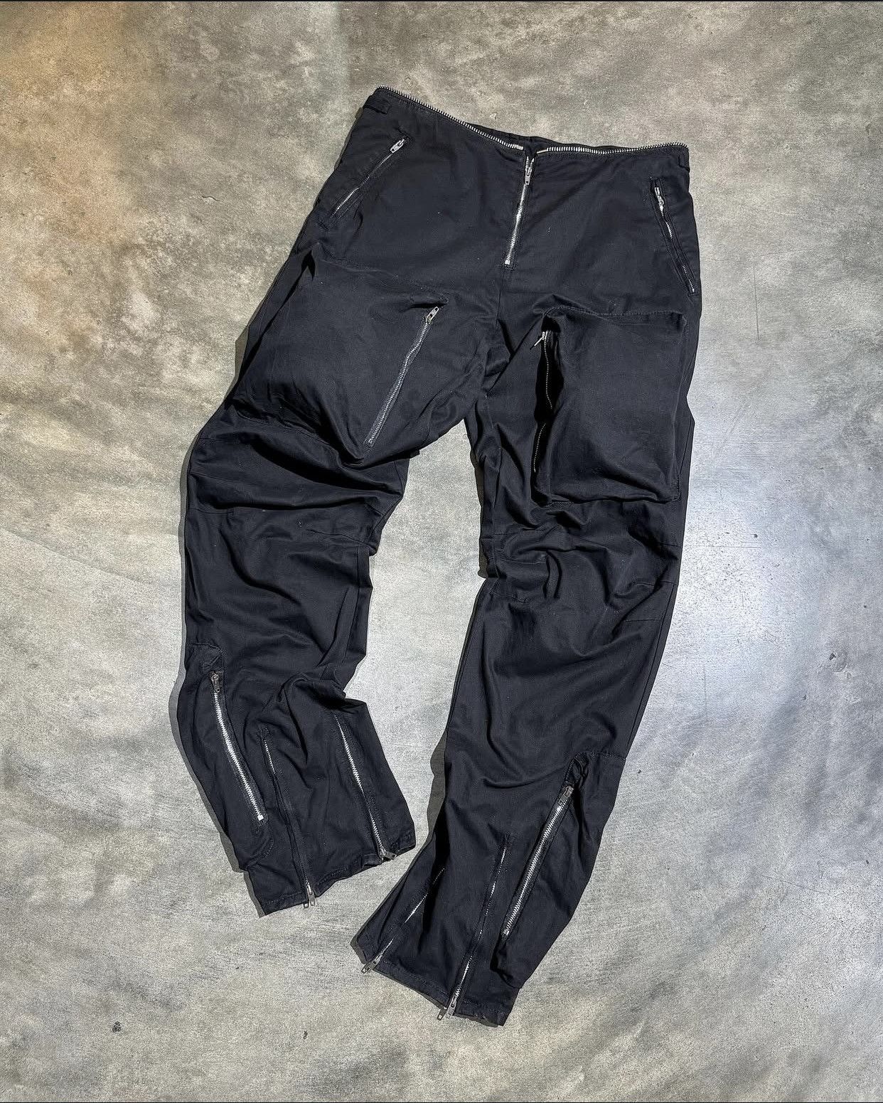 AW99 Helmut Lang Astro Multi Zipped Cargo Pants