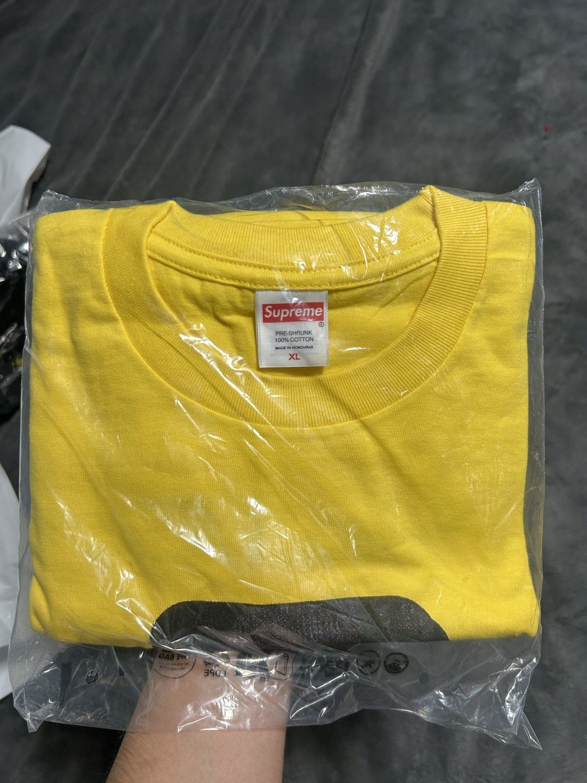 Supreme Supreme wu tang clan rza tee shirt yellow | Grailed