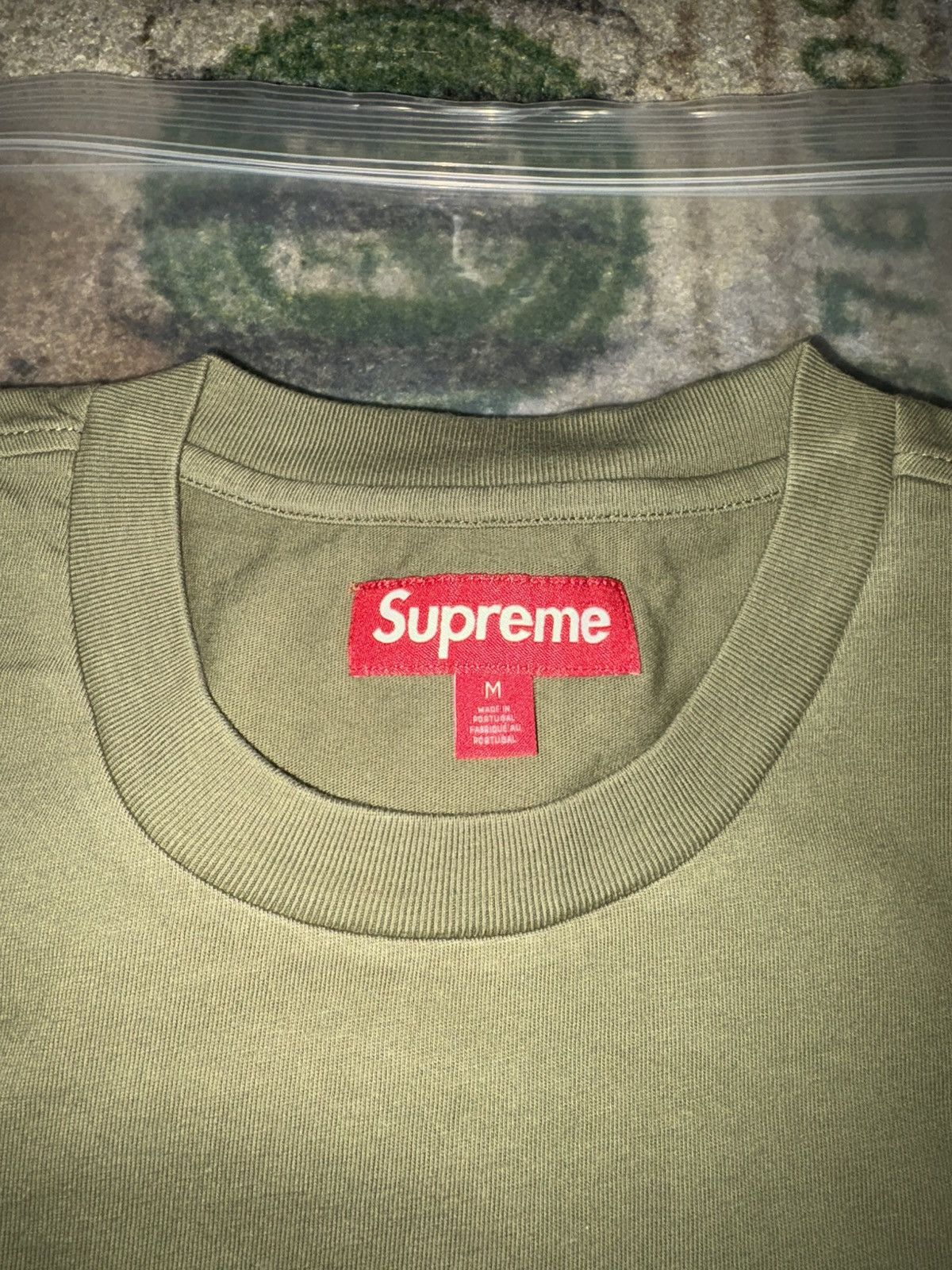 Supreme Supreme Small Box L/S Tee Olive Size US M / EU 48-50 / 2 - 3 Thumbnail