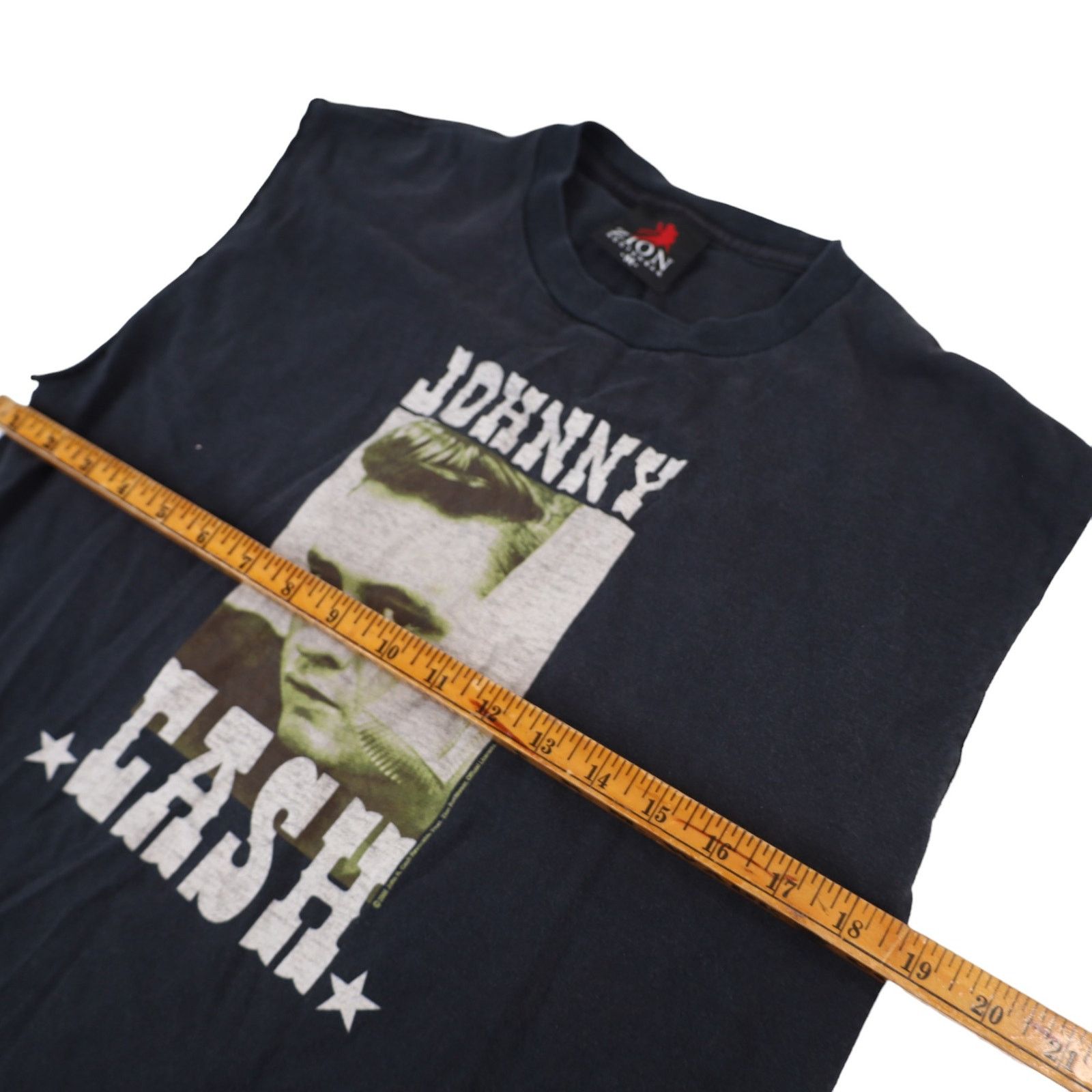 Band Tees × Zion Rootswear Vintage Johnny Cash Graphic Muscle T Shirt Size US M / EU 48-50 / 2 - 8 Thumbnail