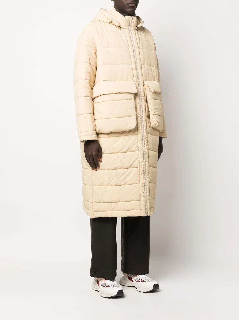 Henrik Vibskov !DS! AW22 Henrik Vibskov Apollo Almond Long Puffer Coat Size US M / EU 48-50 / 2 - 6 Thumbnail