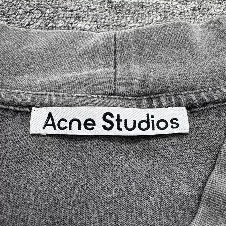 Acne Studios Water-washed worn-out sweatshirt