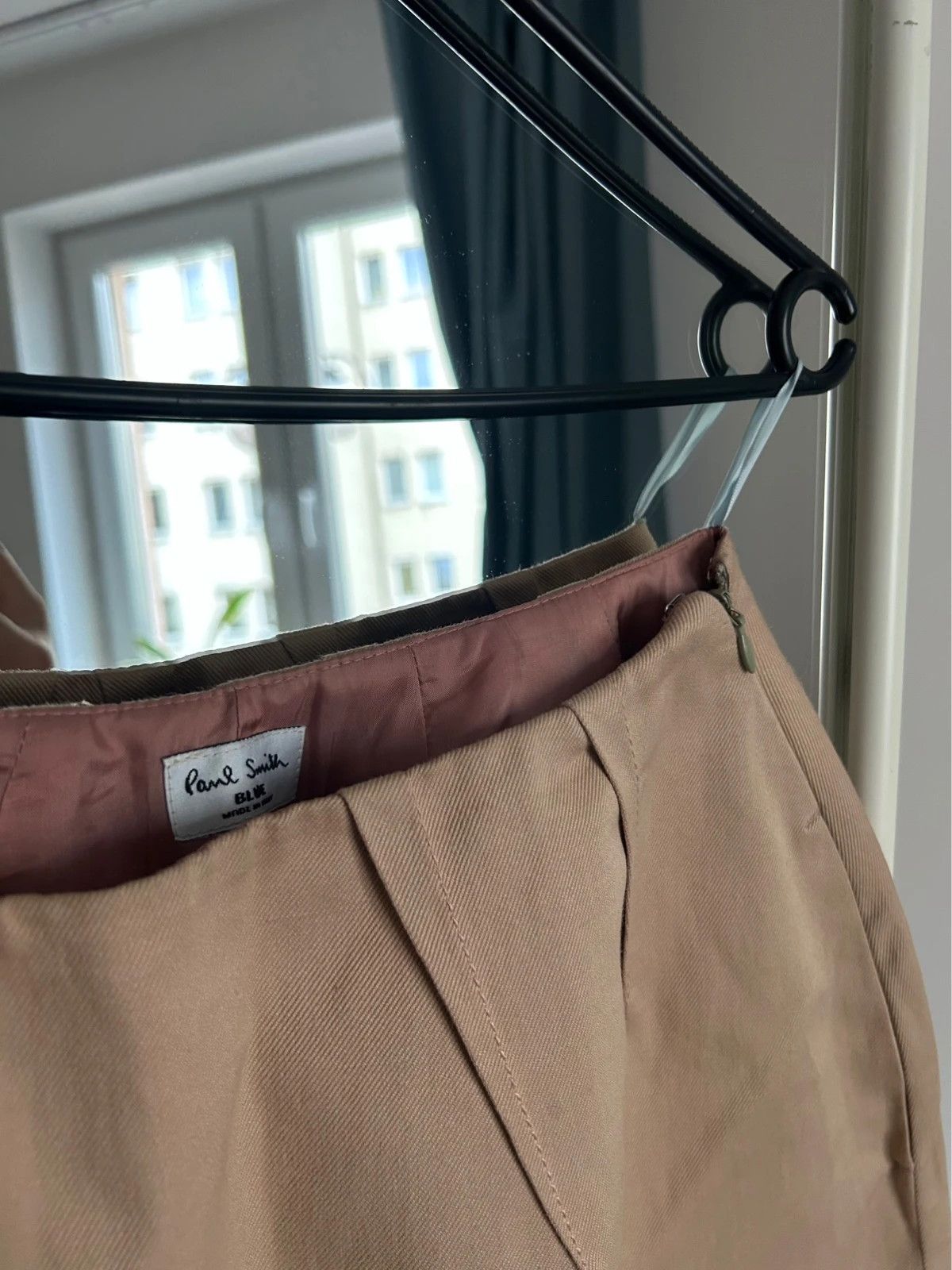 Paul Smith Paul Smith Blue Midi Beige Peach Skirt Size 26" / US 2 / IT 38 - 4 Thumbnail