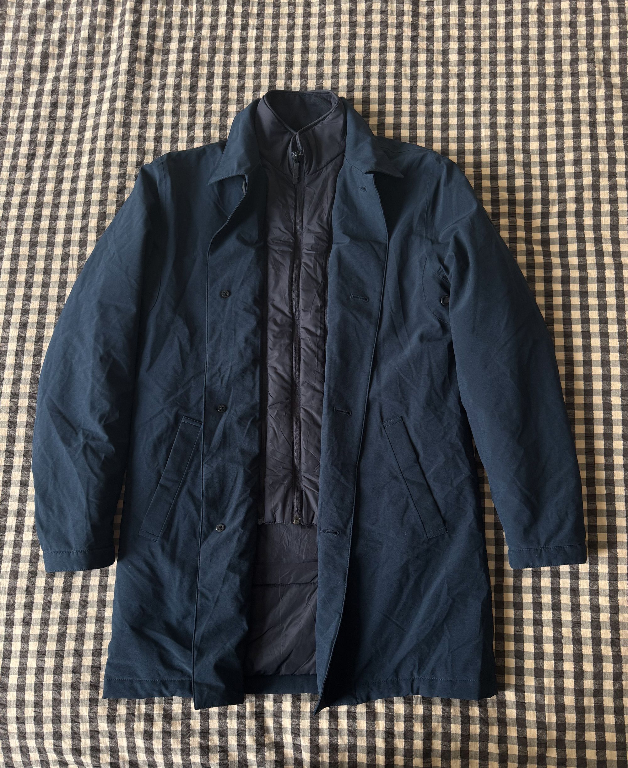 NN07 Blake Shell Coat with Detachable PrimaLoft Liner Blue Size S Size US S / EU 44-46 / 1 - 3 Thumbnail