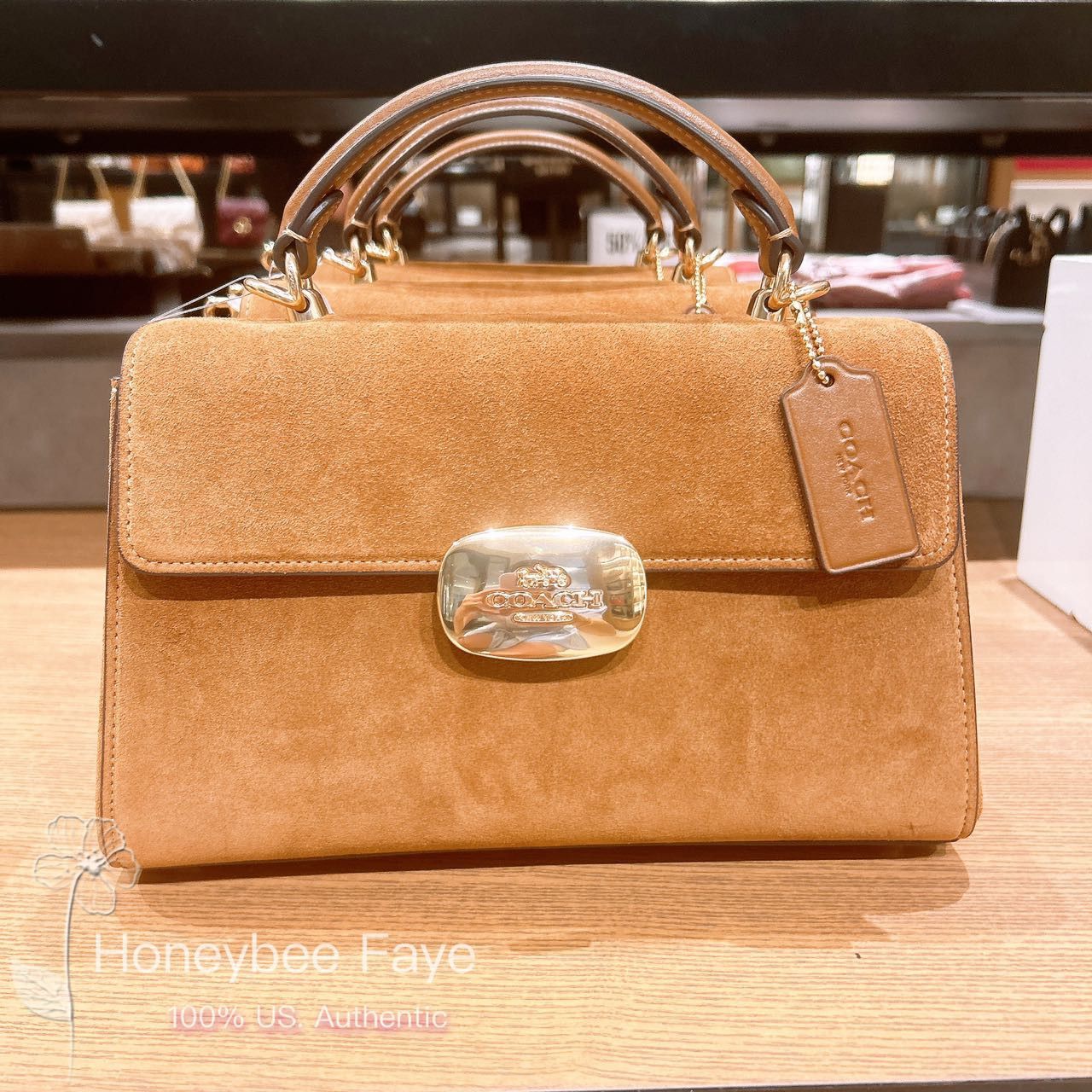 Coach NWT Coach Eliza Top Handle Bag CW014 Size ONE SIZE - 1 Thumbnail