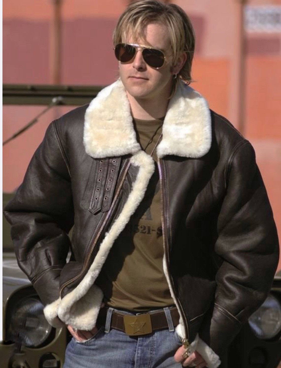 Vintage Vintage B-3 sheepskin jacket Size US L / EU 52-54 / 3 - 1 Thumbnail