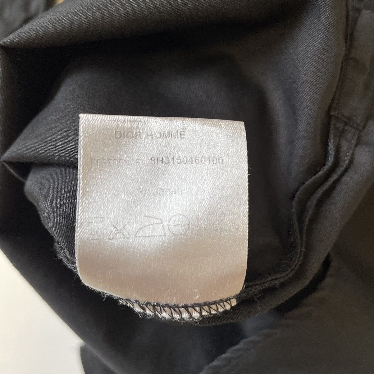 Dior × Hedi Slimane Black Cotton ‘Bee’ Logo Shirt Size US M / EU 48-50 / 2 - 9 Thumbnail