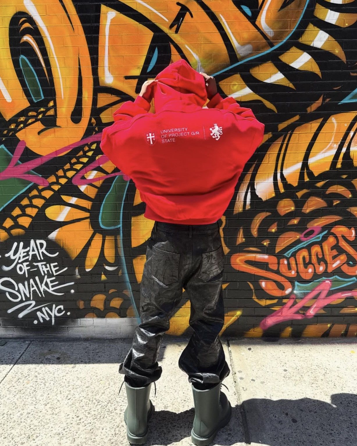 ★Project G/R★Reversible Hoodie MA-1Jacket★Black Red★ PROJECT G/R - Reversible Hooded MA-1 Jacket | HBX - Globally