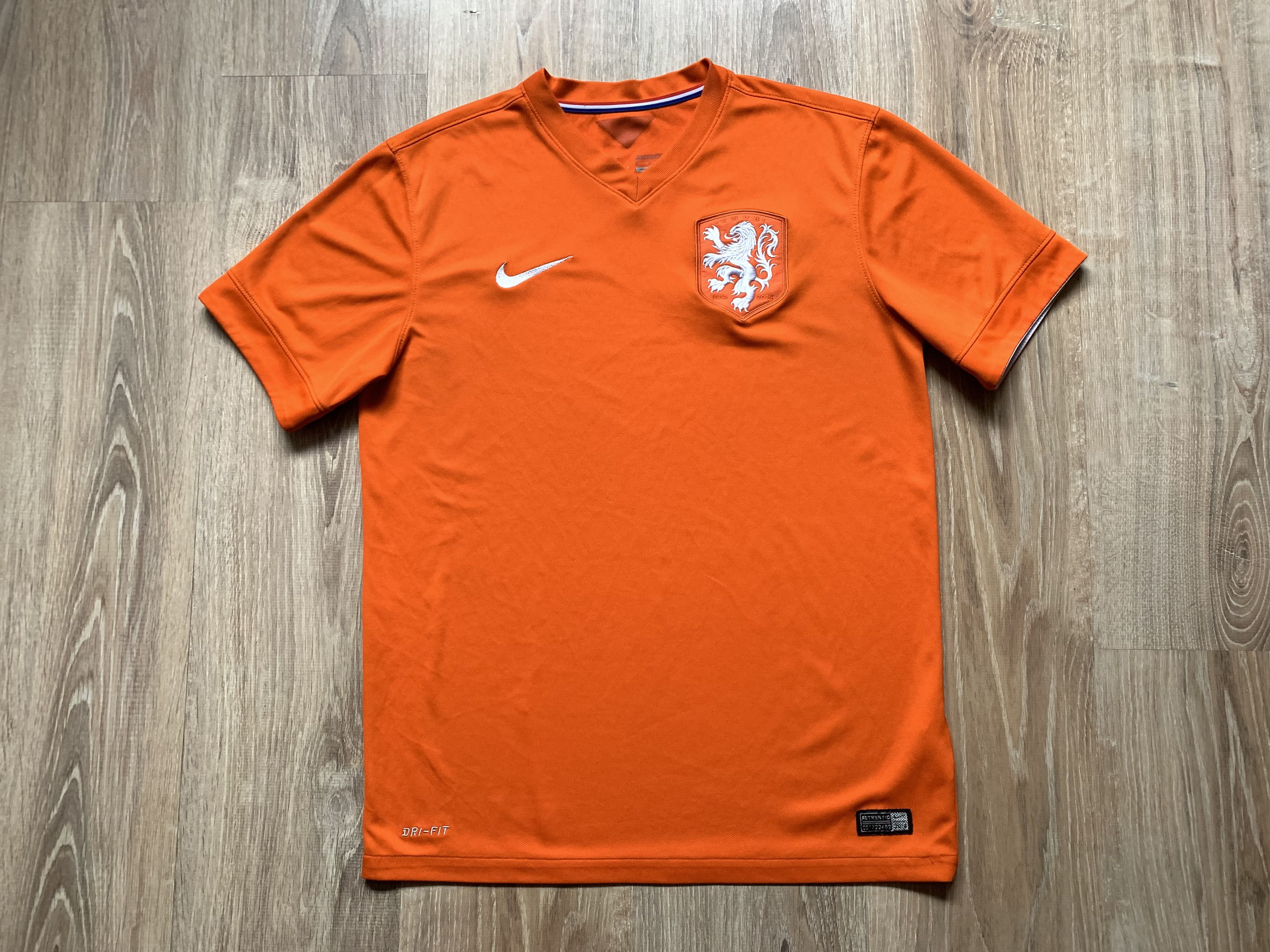 Nike Nike Netherlands Home Shirt 2014-2015 Size US M / EU 48-50 / 2 - 1 Thumbnail