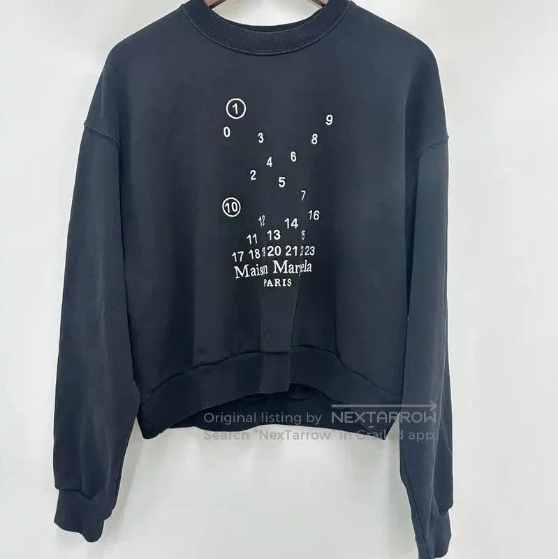 Maison Margiela Maison Margiela Black Women's Sweatshirt S Size . Size S / US 4 / IT 40 - 1 Thumbnail