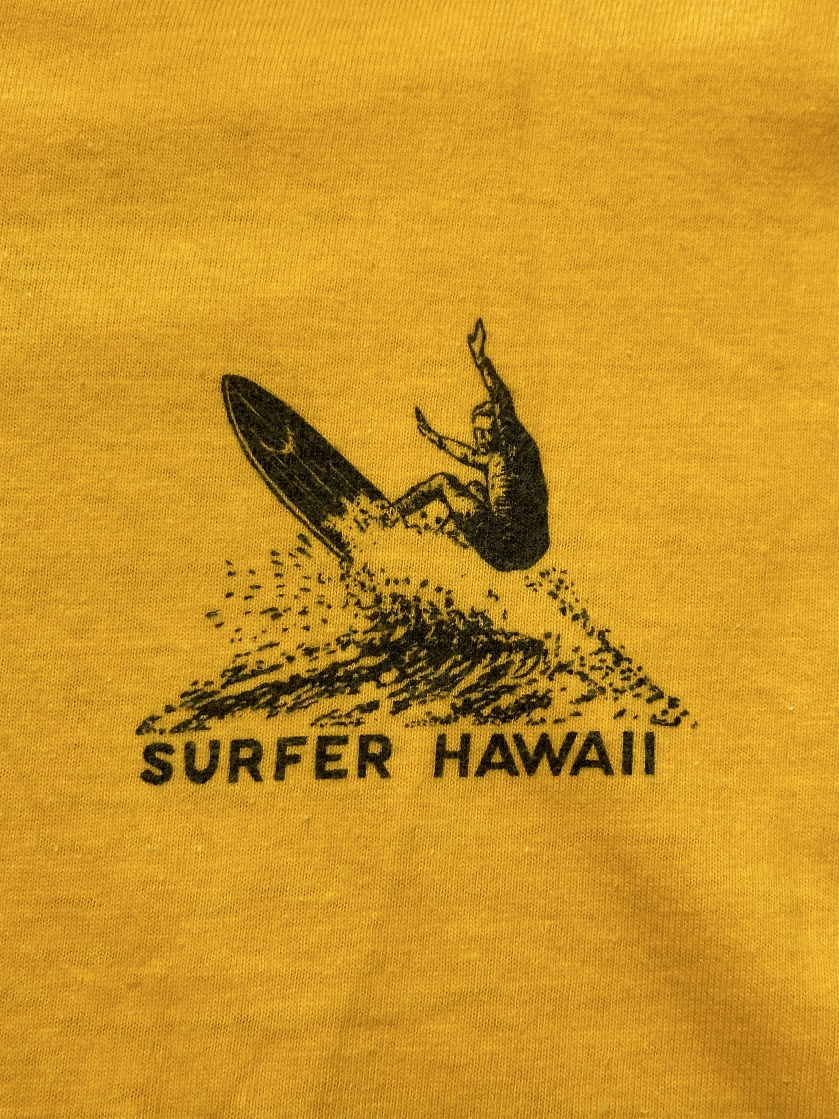 Hanes 80s Vintage Single stitch Surf Tshirt Size US M / EU 48-50 / 2 - 3 Thumbnail