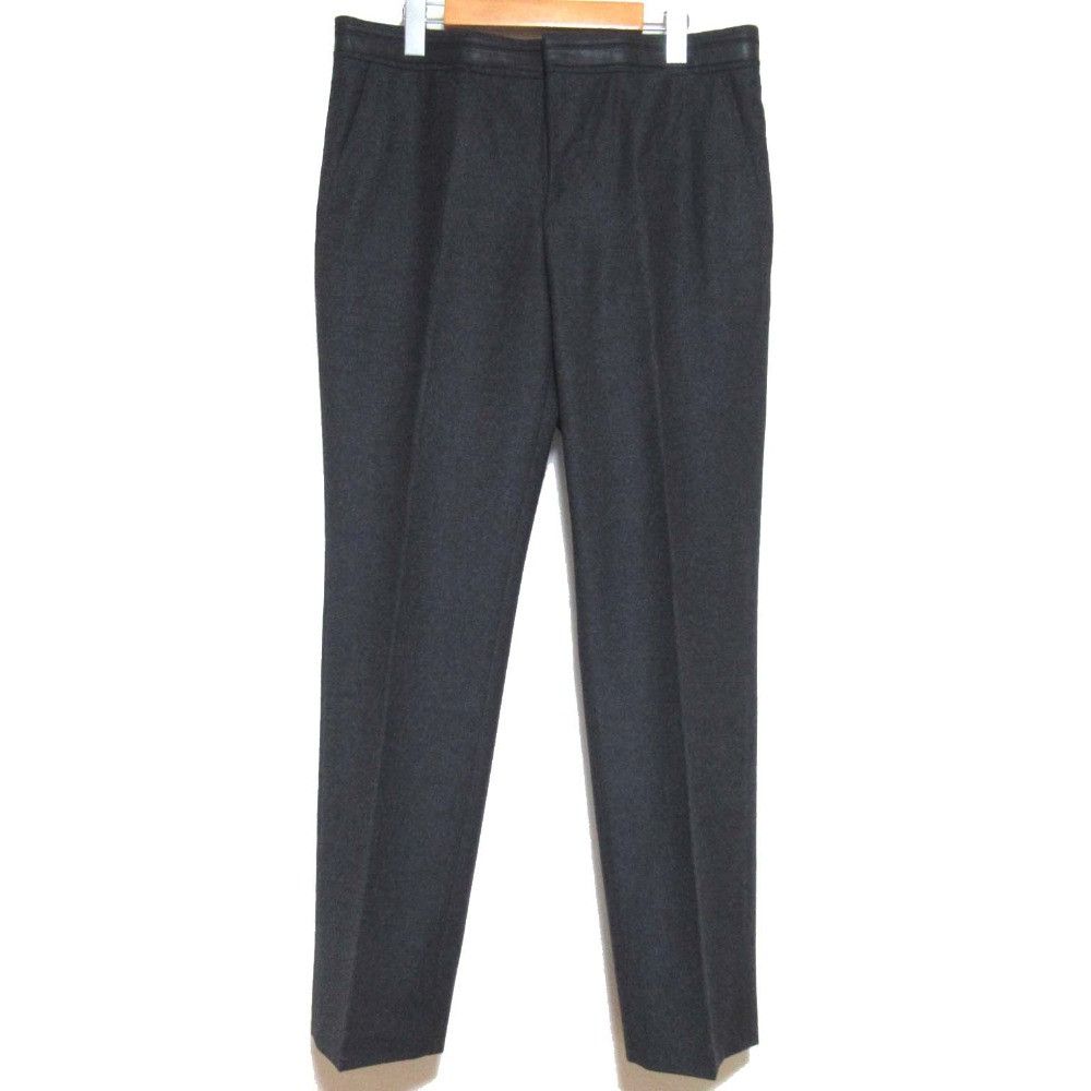 Hermes Hermes Hermes Wool Cashmere Blend Trousers Leather Pants DUTY FREE for USA Size ONE SIZE - 1 Thumbnail
