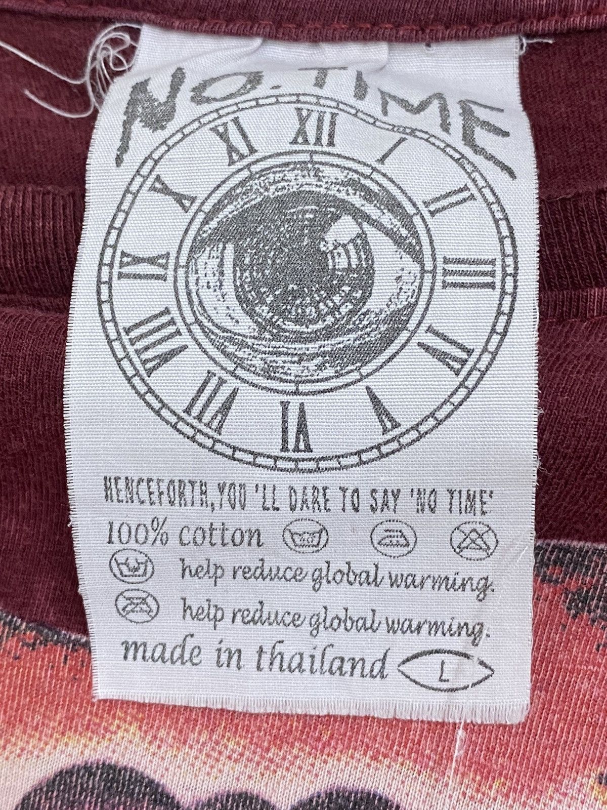 Band Tees Vintage John Lennon No Time ArtWork One Eye Distressed Size US M / EU 48-50 / 2 - 10 Thumbnail