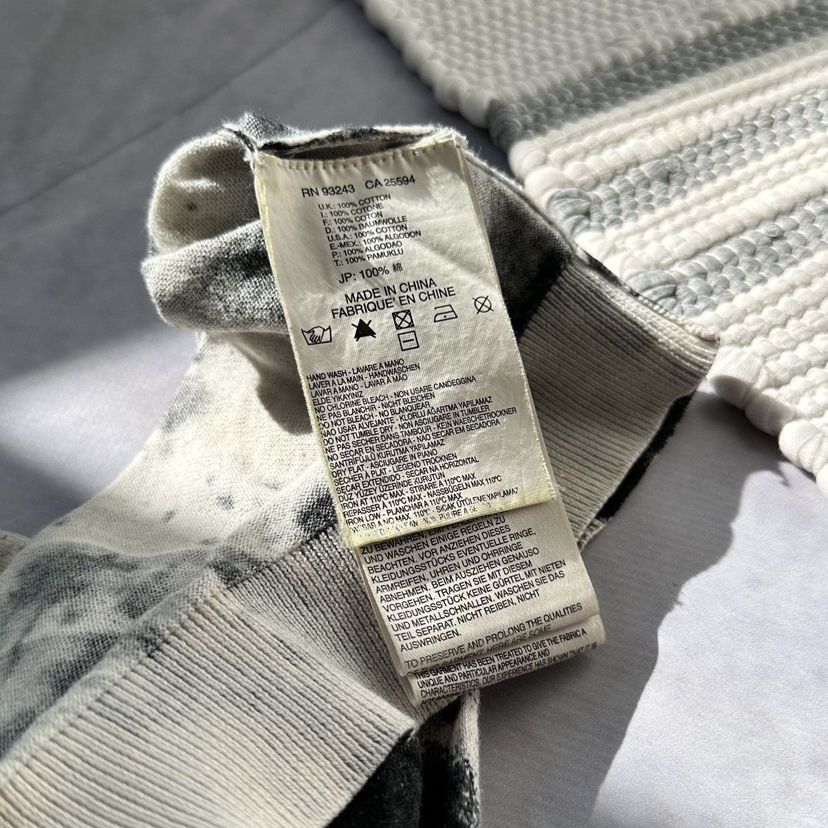 Hysteric Glamour × Undercover 00s Diesel Y2K Long Sleeve T Shirt Tee Abstract Sweater Size M / US 6-8 / IT 42-44 - 8 Thumbnail