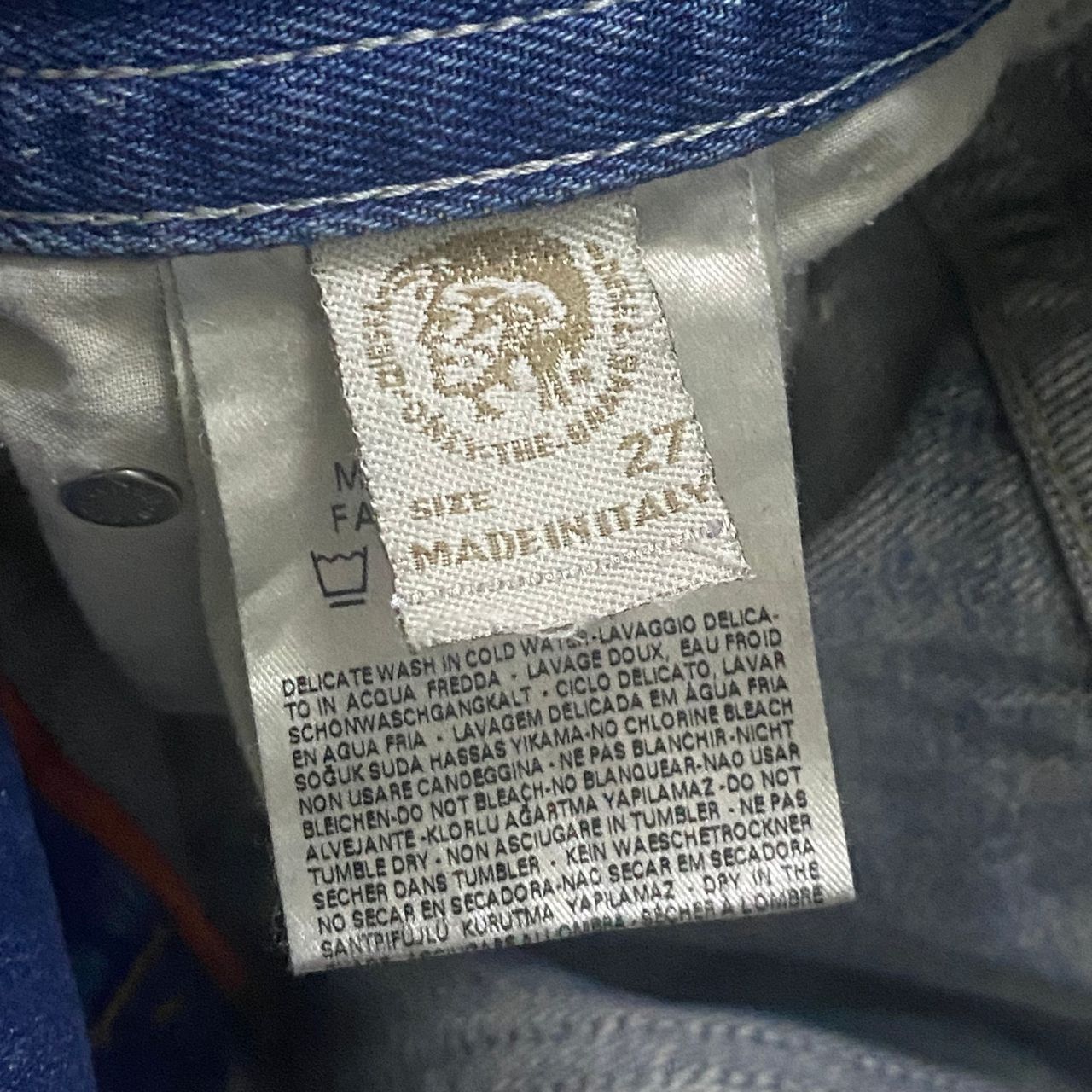 Diesel Vintage Diesel Industry Slim Skinny Denim Size US 32 / EU 48 - 20 Thumbnail