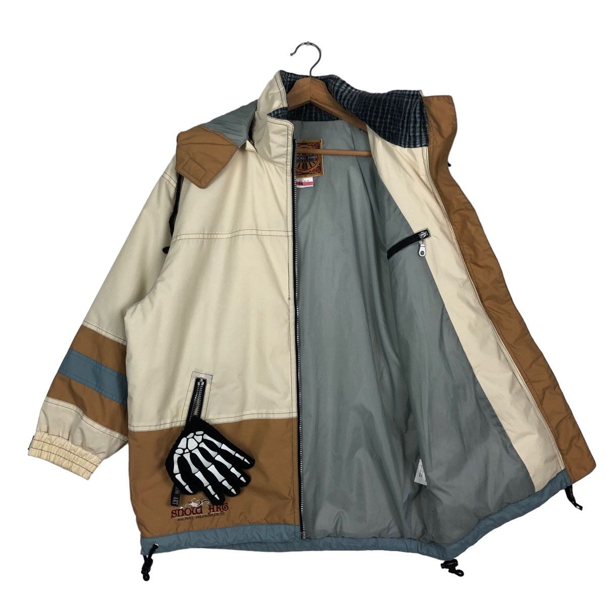 Japanese Brand 🔥Vintage Ski Jacket Cargo Pocket Snow Arg Japan Made Size US L / EU 52-54 / 3 - 9 Thumbnail