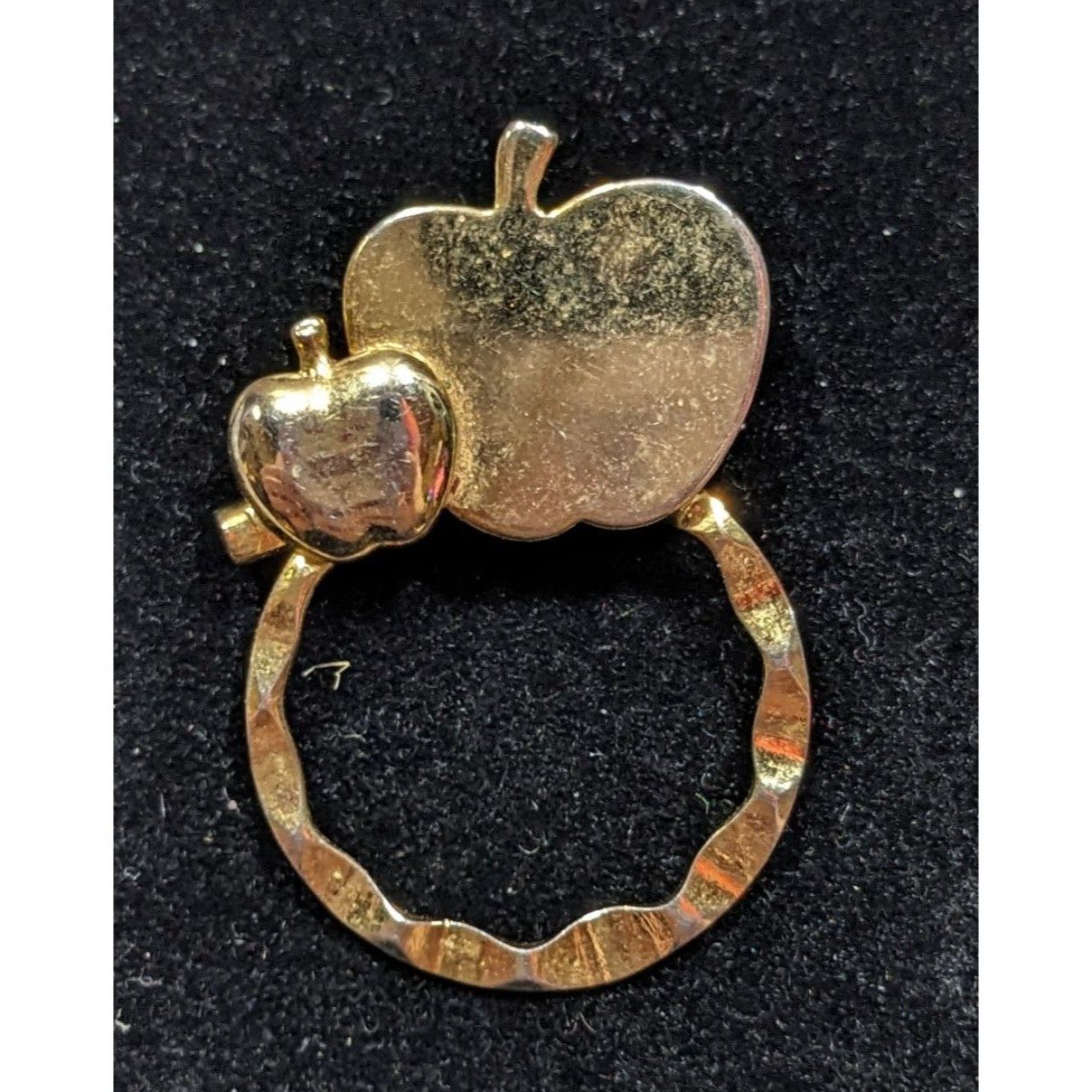 Other Detti Originals Teacher Apple Gold Tone Brooch Size ONE SIZE - 3 Thumbnail