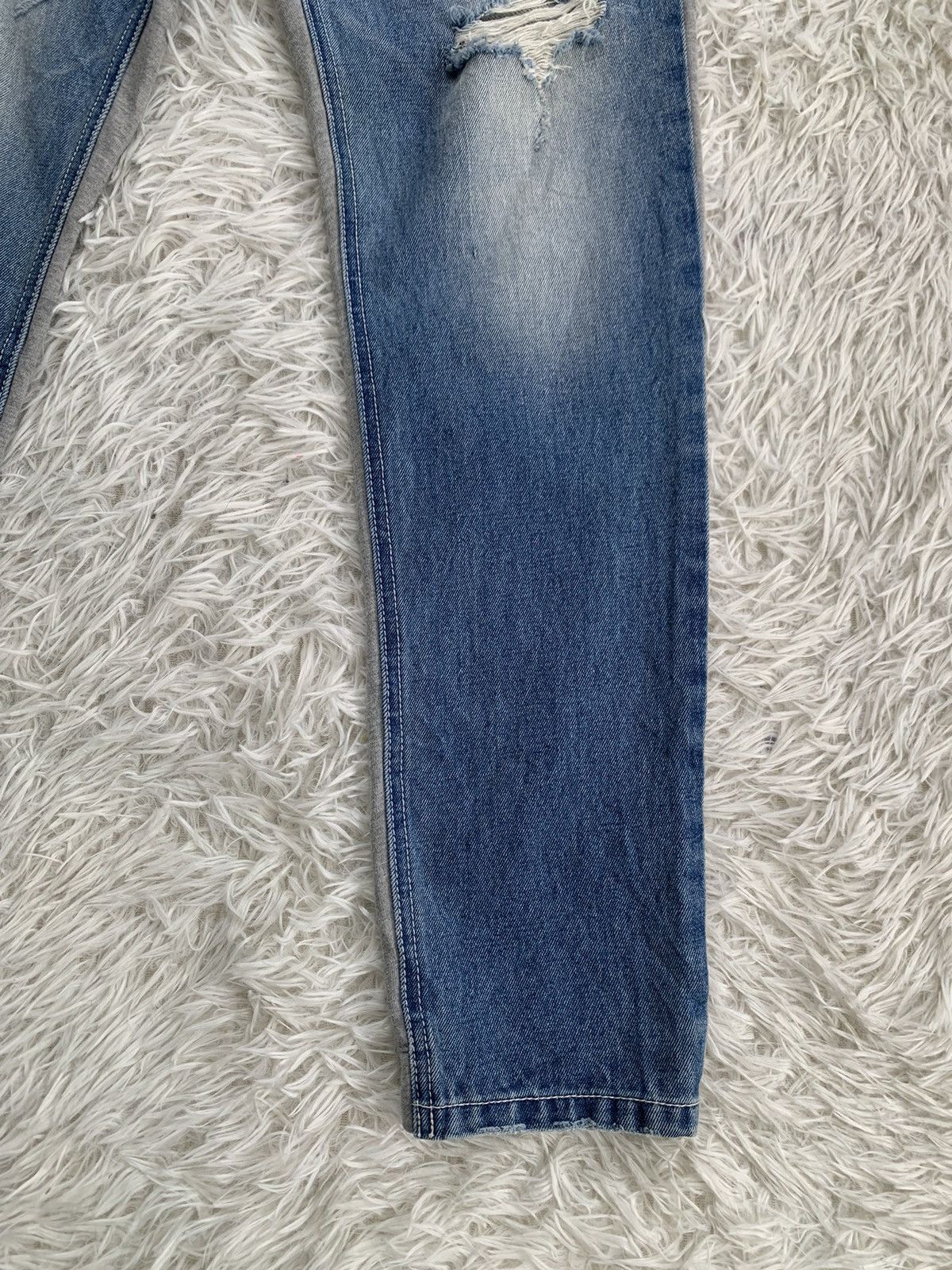 Japanese Brand Rodeo Crowns Denim & Sweat Constructed Pant Size US 30 / EU 46 - 6 Thumbnail