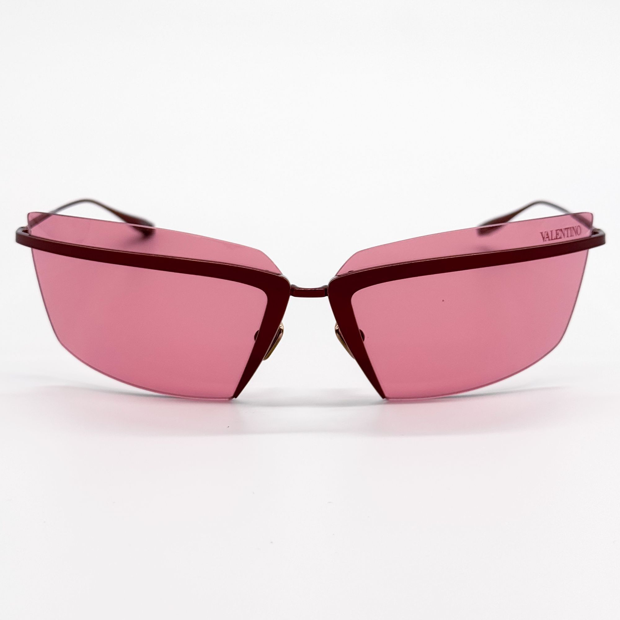 Valentino NEW VALENTINO SUNGLASSES WOMEN RED V-LURE VLS-130B EYEWEAR Size ONE SIZE - 4 Thumbnail