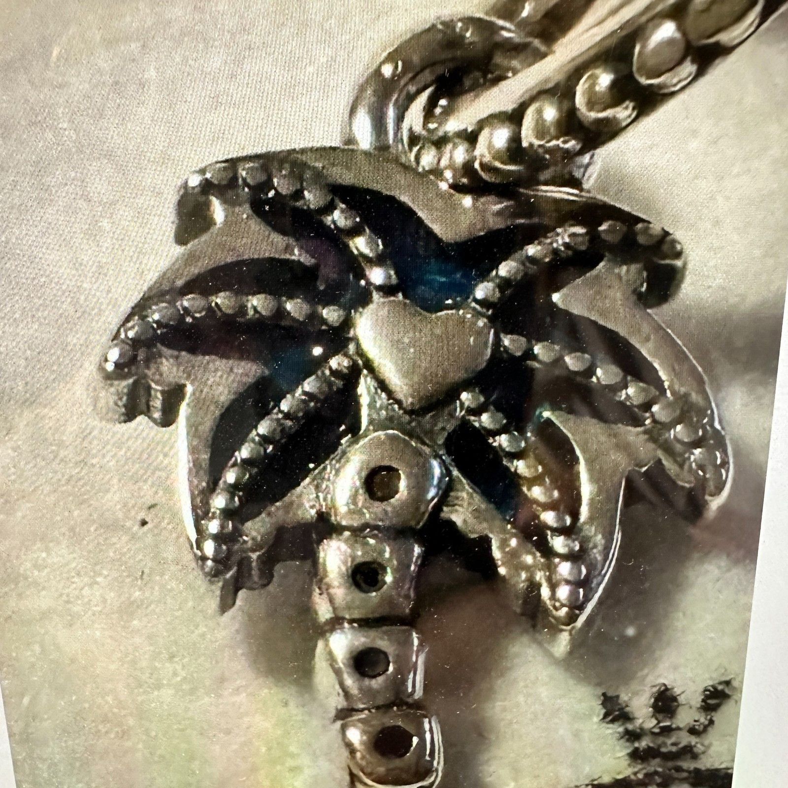 pandora Authentic Pandora Opalescent Green Palm Tree Dangle Charm #7 Size ONE SIZE - 4 Thumbnail