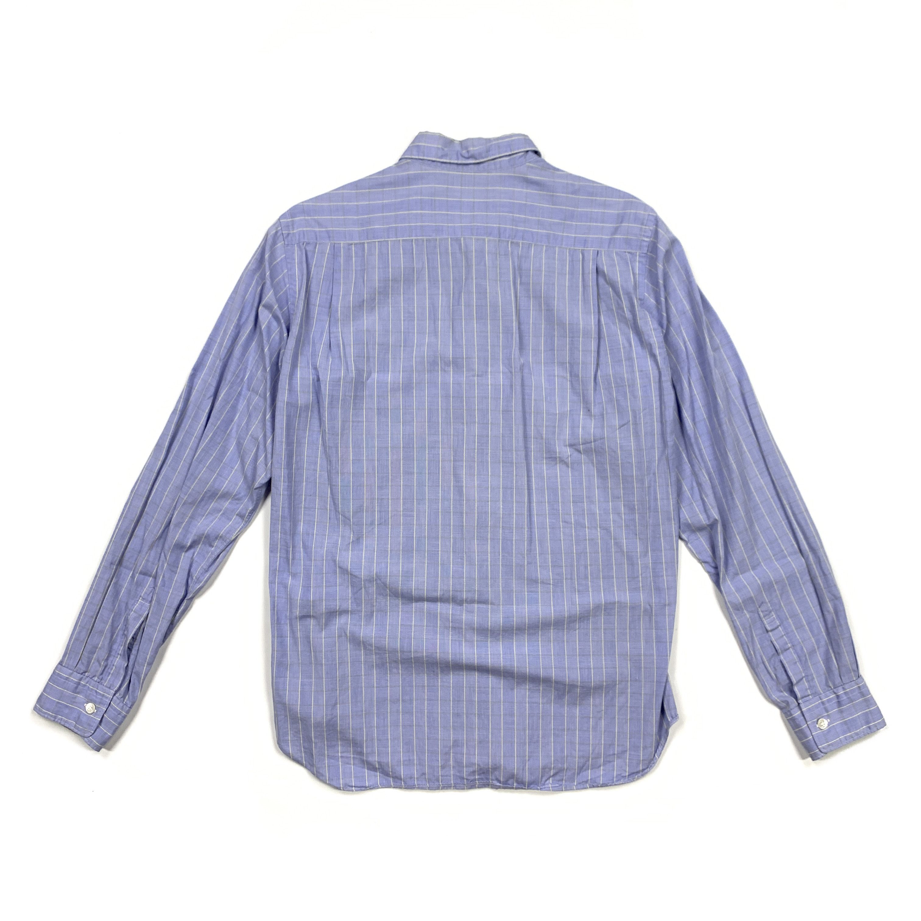 Comme des Garcons × Comme des Garcons Homme Plus 2011 Camo Patchwork Stripe Shirt Size M / US 6-8 / IT 42-44 - 6 Thumbnail