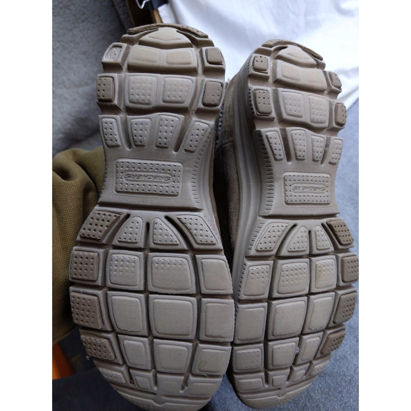 SKECHERS Skechers Womens Boots Size 8 38 Tan Knit Cuff Ankle Winter Walking SN49539 Size US 9 / IT 39 - 5 Thumbnail