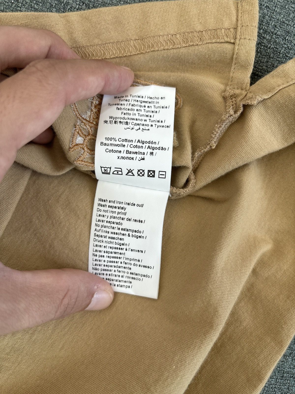 Vivienne Westwood Vivienne Westwood Tan Pin-up Shirt Size US L / EU 52-54 / 3 - 6 Thumbnail
