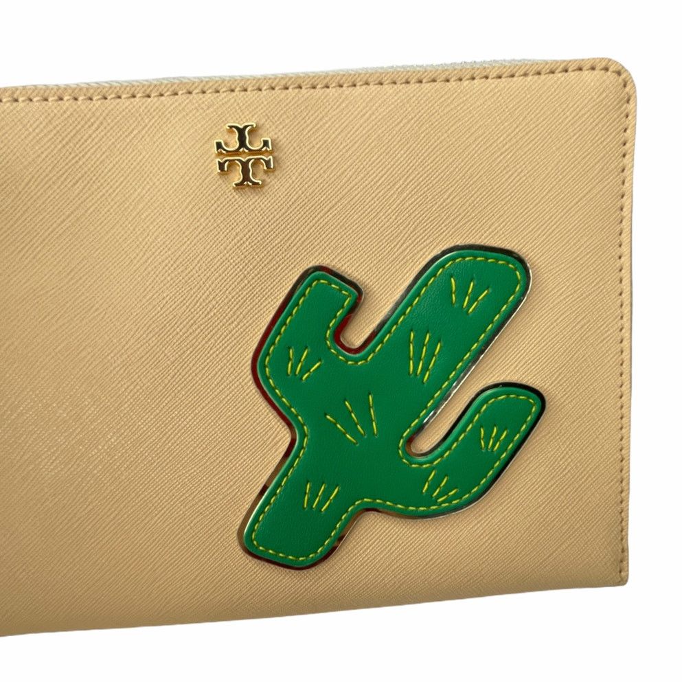 Tory Burch Tory Burch Natural Cactus Robinson Wristlet Wallet Size ONE SIZE - 4 Thumbnail