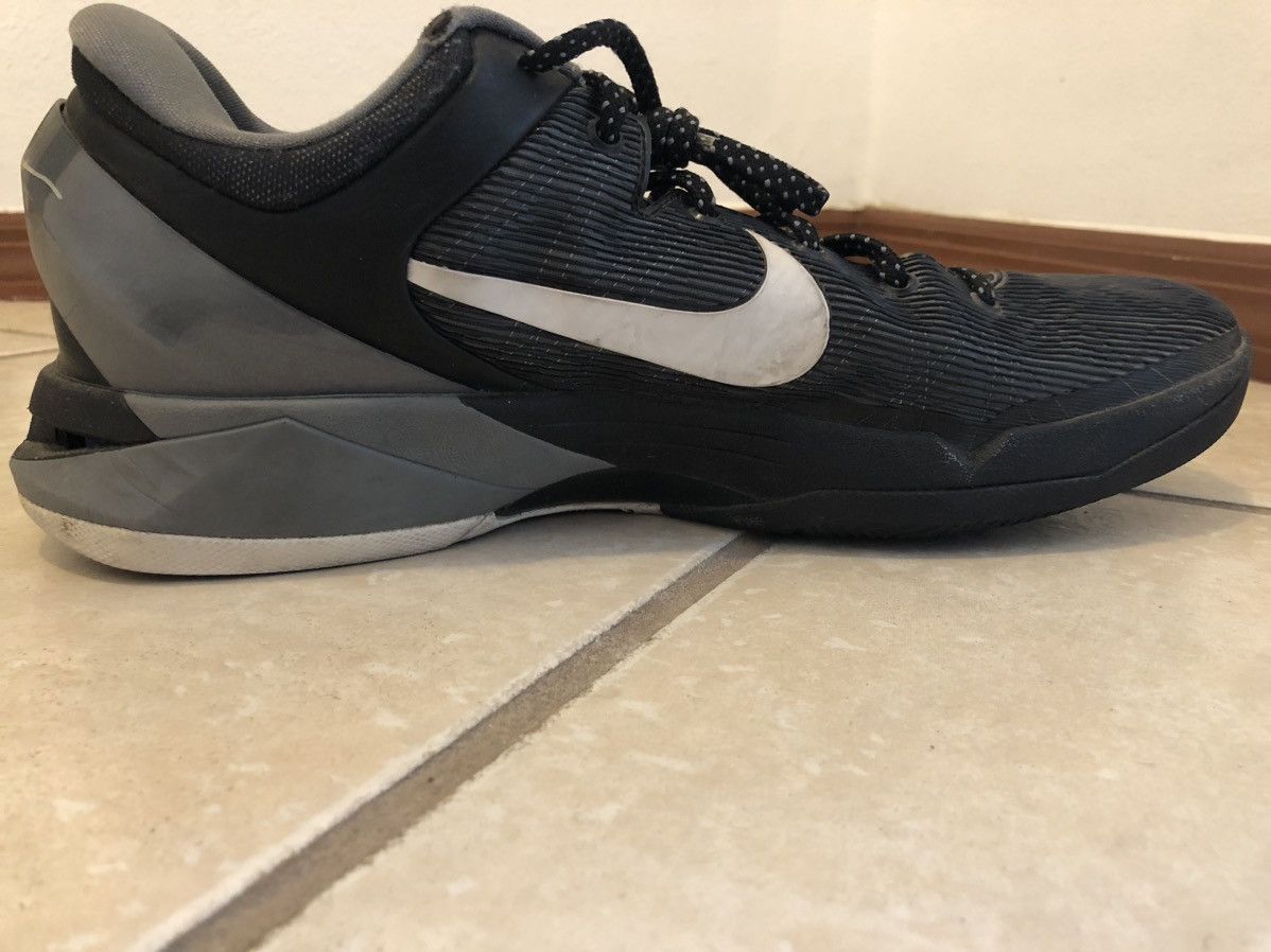Nike Nike Zoom Kobe 7 Black Wolf Grey Size US 13 / EU 46 - 6 Thumbnail
