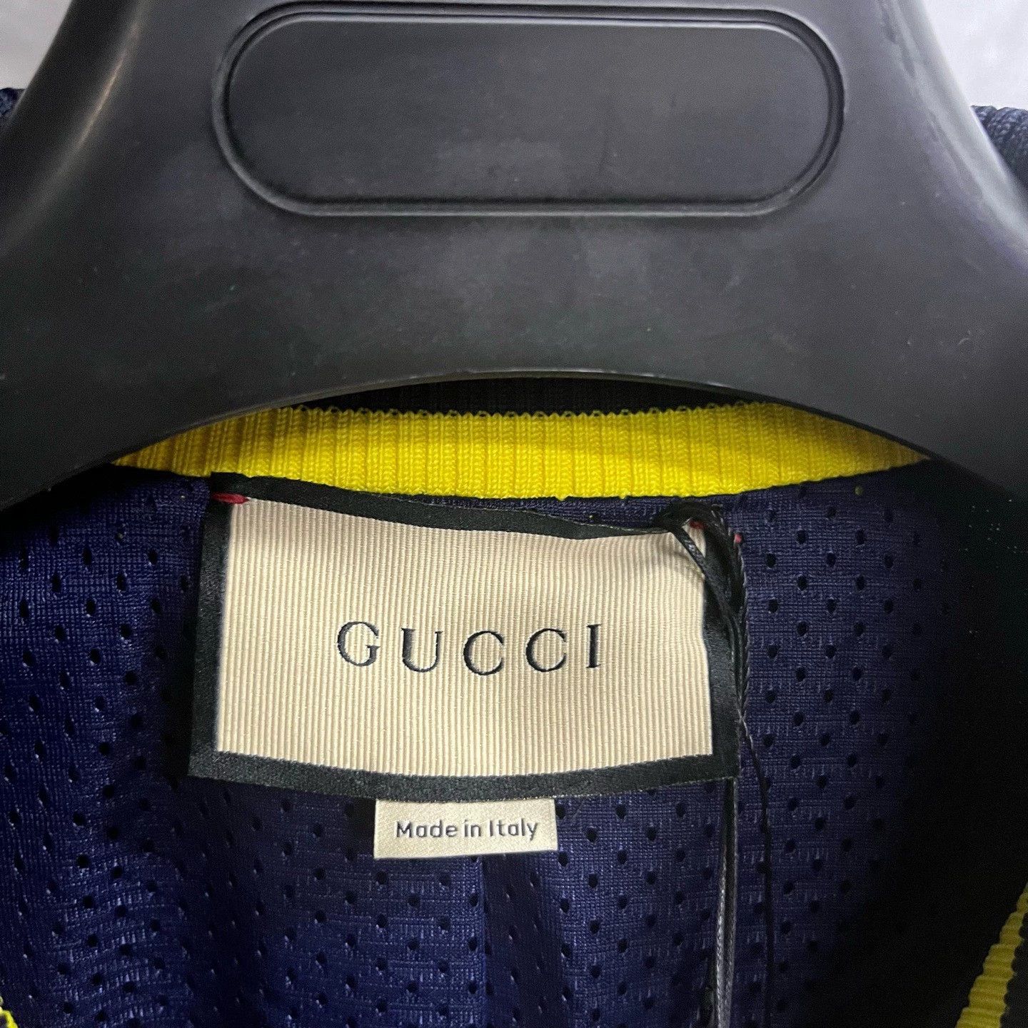 Gucci gucci blue color block zip-up jacket Size US XL / EU 56 / 4 - 2 Thumbnail