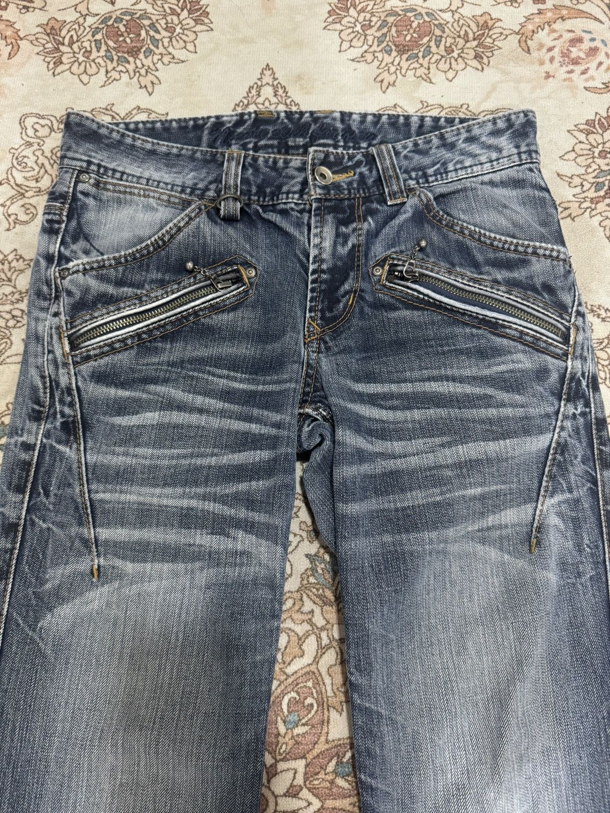 Japanese Brand × Nicole Club × Vintage Vintage Nicole Club For Men Flare Jeans Size US 30 / EU 46 - 4 Thumbnail