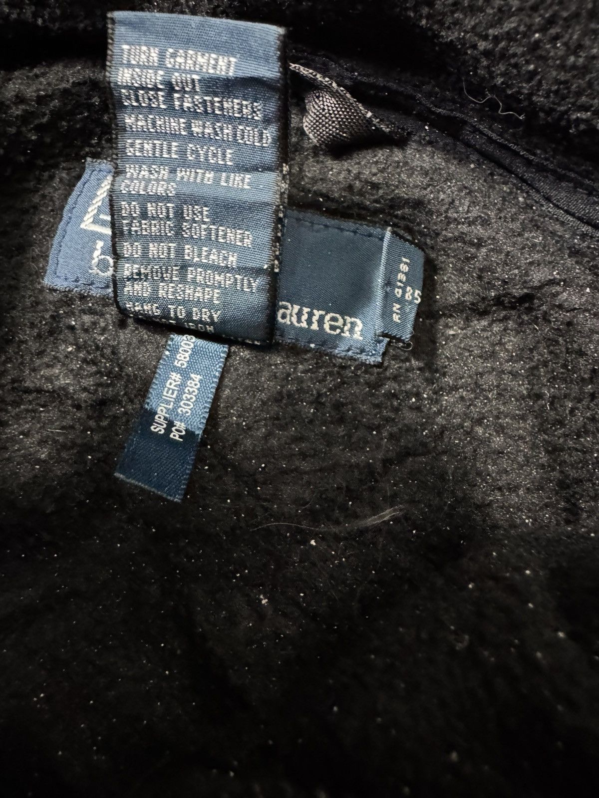 Polo Ralph Lauren × Vintage Polo Ralph Lauren Polartec Clasic fleece jacket Size US L / EU 52-54 / 3 - 6 Thumbnail
