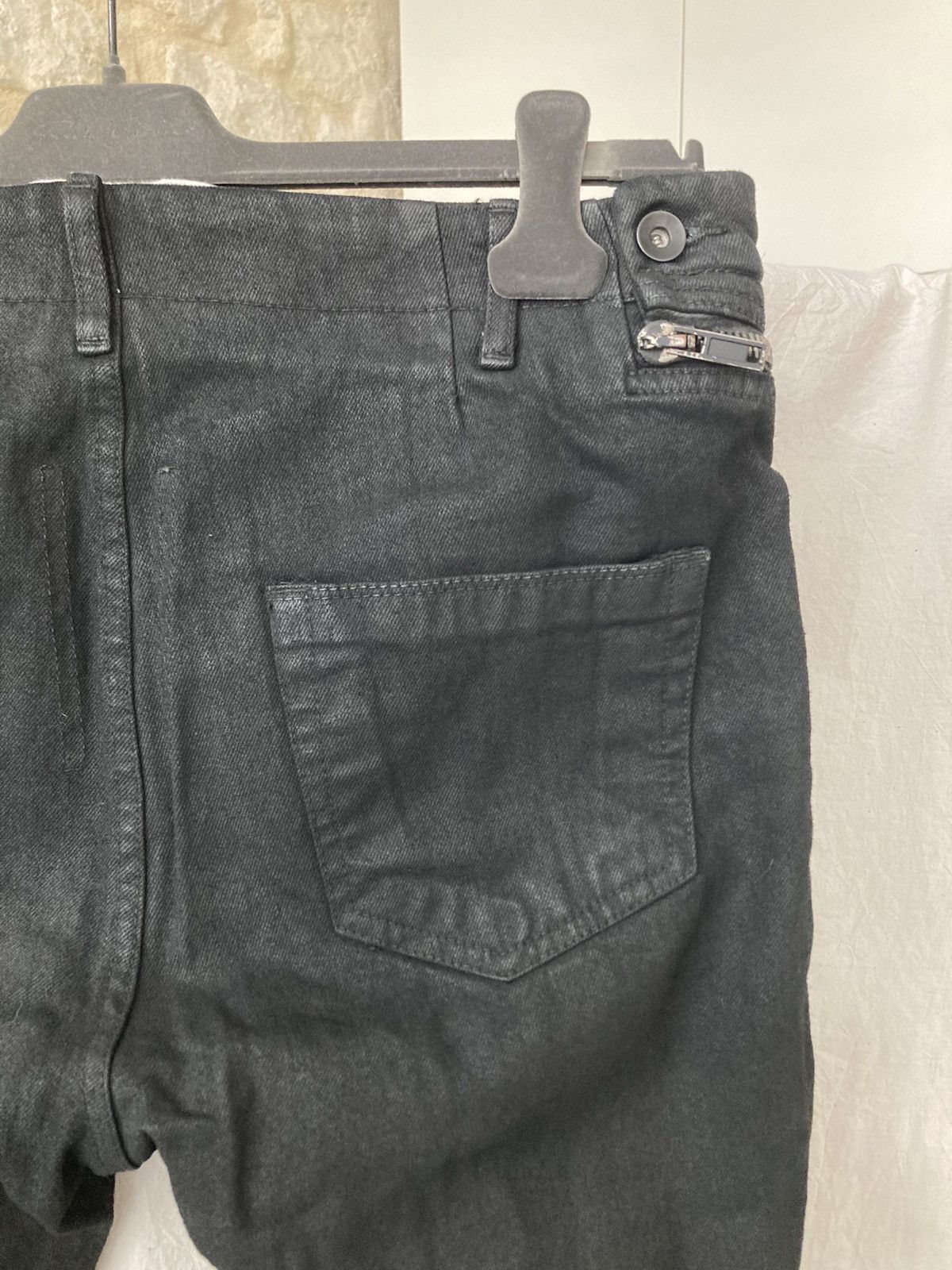 Rick Owens Drkshdw NEVER WORN / Rick Owens AIR CUT Black Denim Size US 30 / EU 46 - 10 Thumbnail