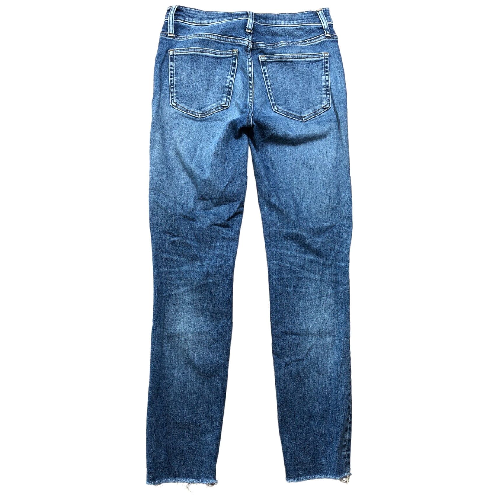 J.Crew J Crew Womens Jeans Skinny Button Fly Toothpick 27 9" Medium Wash Blue Stretch Size 27" / US 4 / IT 40 - 2 Thumbnail