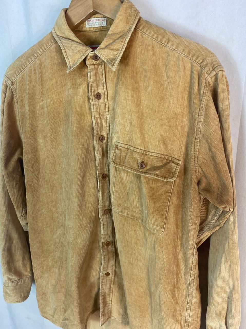 Japanese Brand Vintage Third wing button up cudroy shirt Size US M / EU 48-50 / 2 - 2 Thumbnail