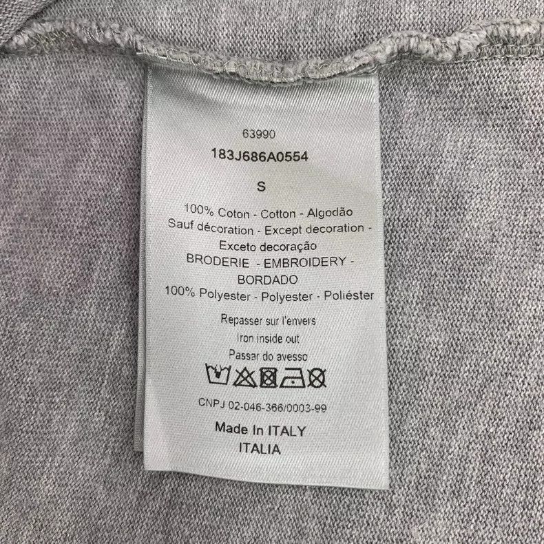 Dior Gray Dior T-2505 Size US S / EU 44-46 / 1 - 7 Thumbnail