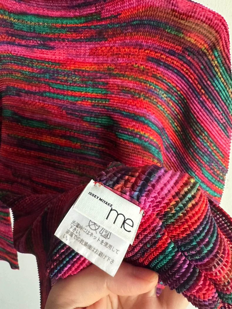 Issey Miyake Issey Miyake size:one size Red striped sweater Size XS / US 0-2 / IT 36-38 - 6 Thumbnail
