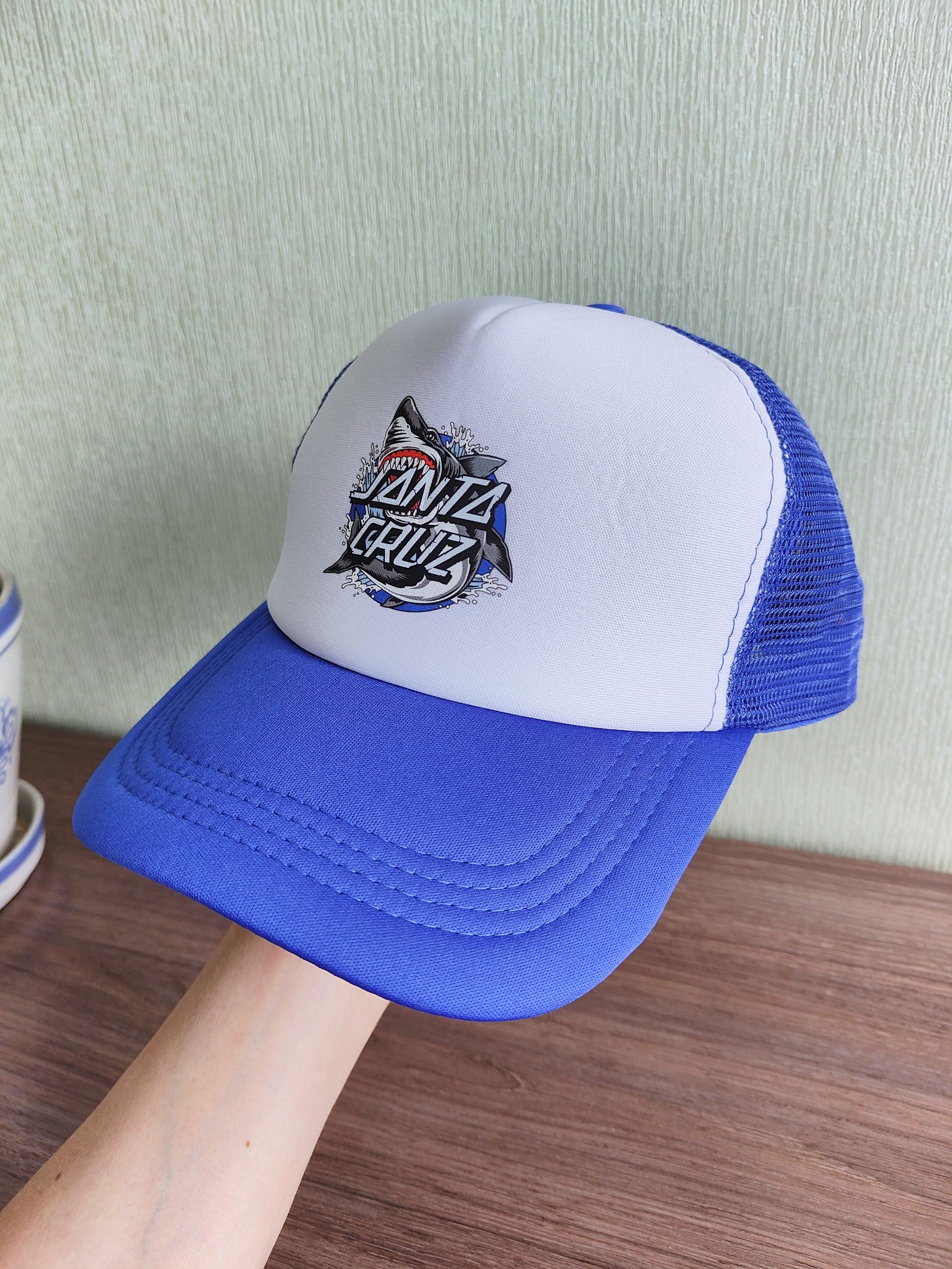 Santa Cruz Skateboards Santa Cruz Trucker Cap Santa Cruz Cap Size ONE SIZE - 1 Thumbnail