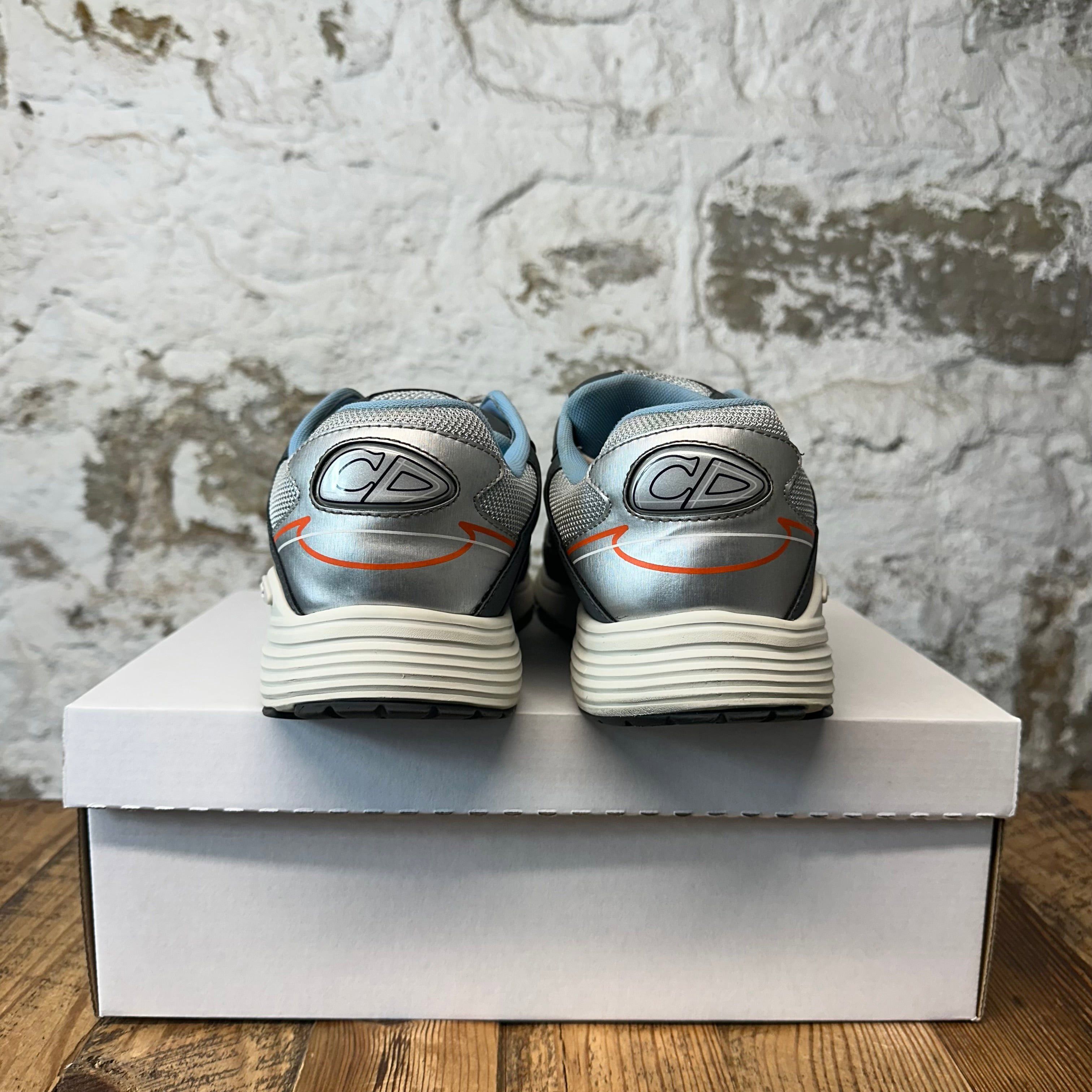 Dior Dior B30 Blue Grey Silver Sneaker Sz 12 (45) Size US 12 / EU 45 - 5 Thumbnail