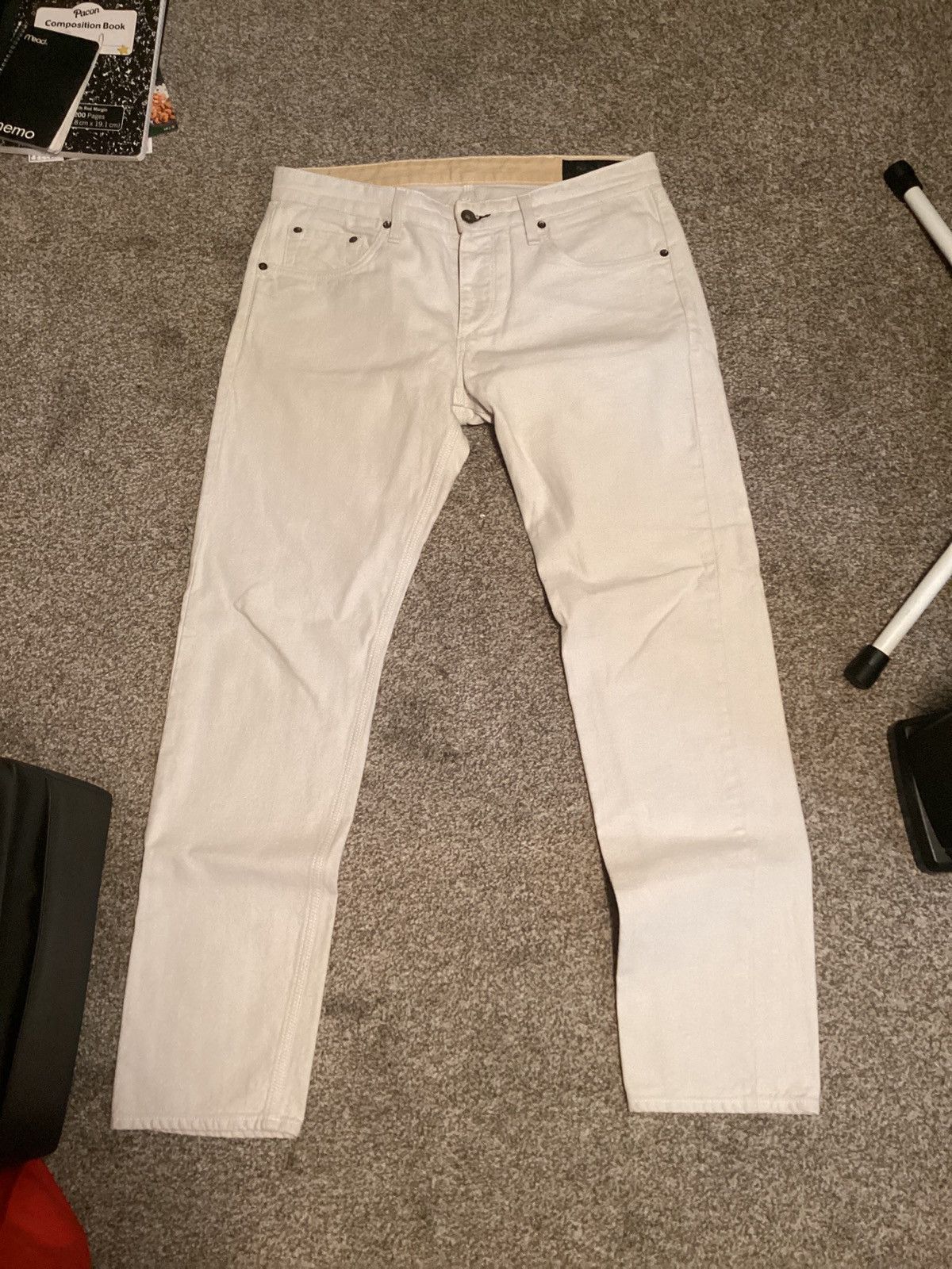 Rag & Bone off white rag & bone archive denim sz 34 x32 Size US 34 / EU 50 - 1 Thumbnail