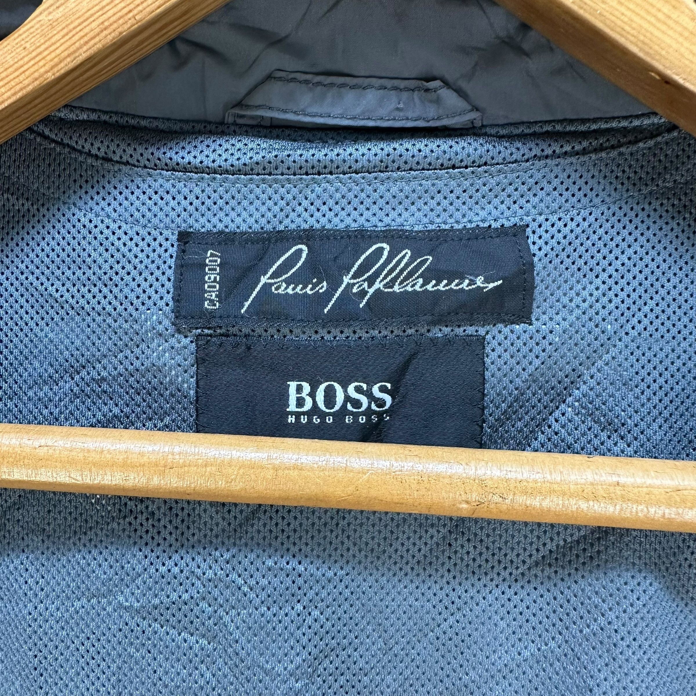 Hugo Boss HUGO BOSS Hooded Light Coat Jacket #A59-1362 Size US L / EU 52-54 / 3 - 9 Thumbnail