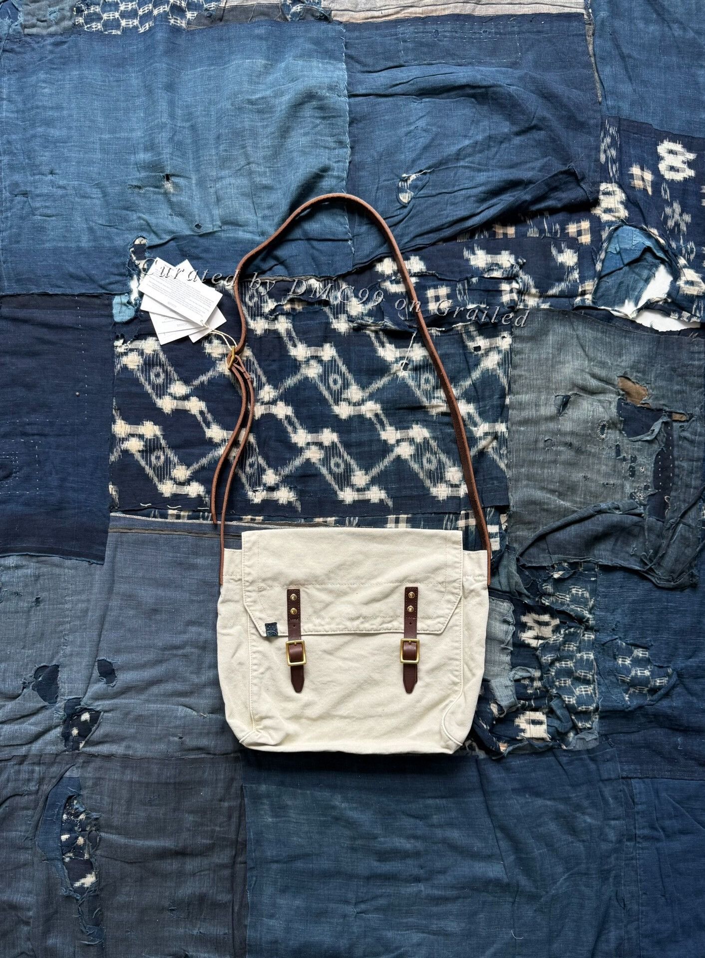 Visvim VISVIM ICT UT Satchel Bag S Size Ivory | Grailed