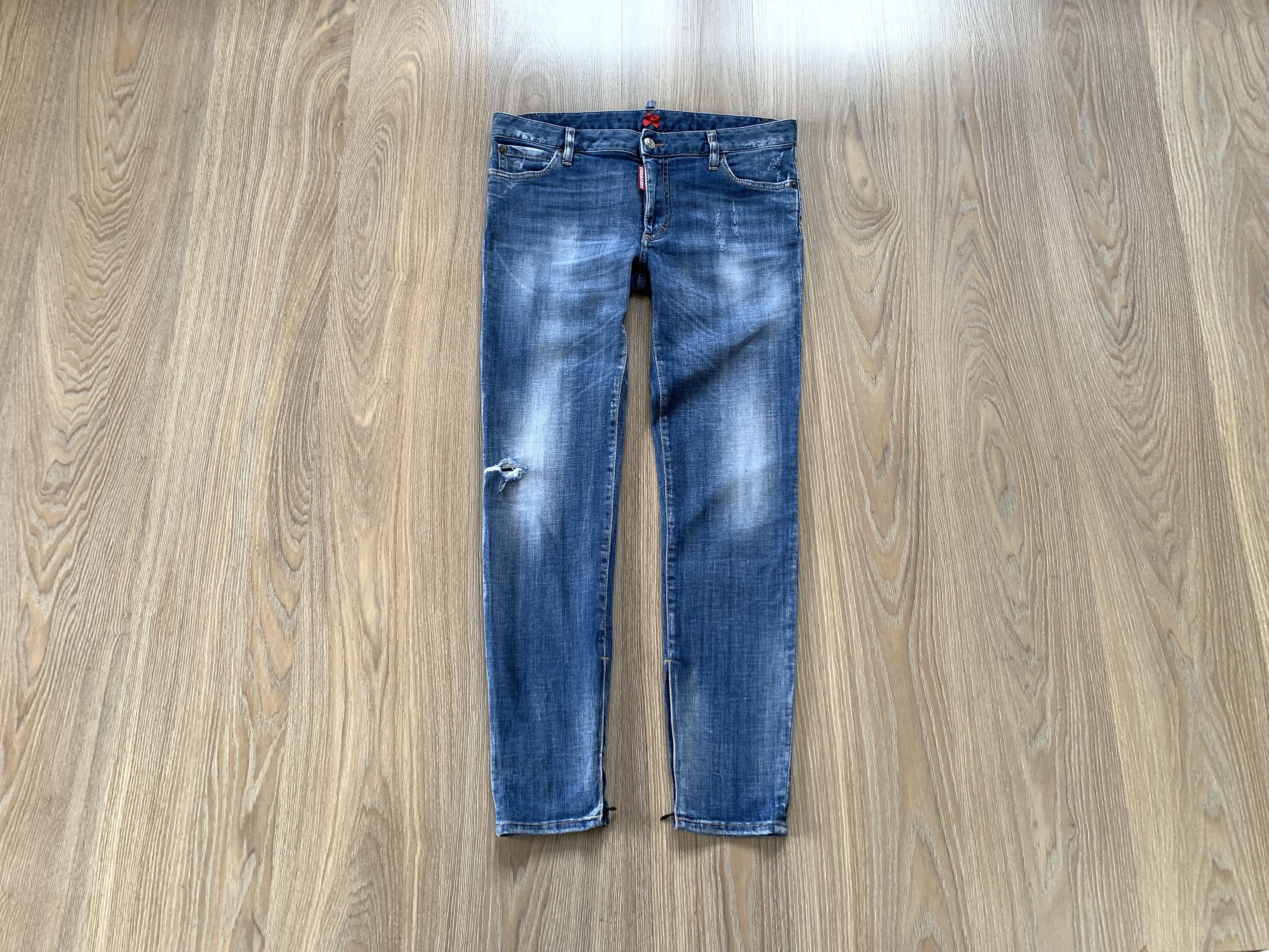 Dsquared2 Dsquared2 Women's Light Blue Denim Jeans Size 30" / US 8 / IT 44 - 1 Thumbnail