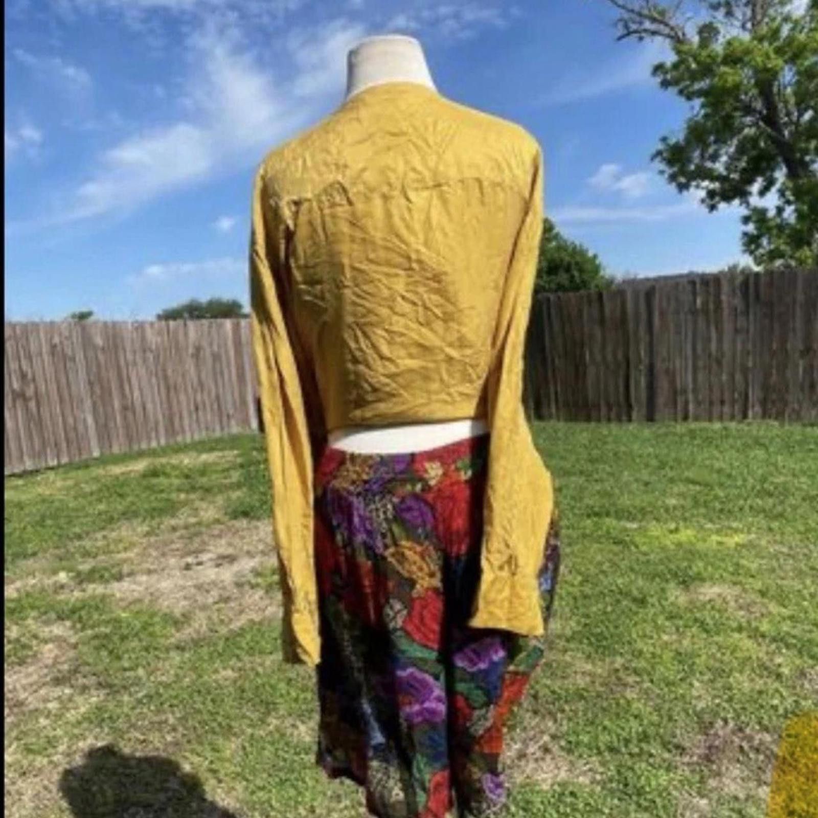 Oleg Cassini Oleg Cassini Silk Vintage Blouse small Size S / US 4 / IT 40 - 3 Thumbnail