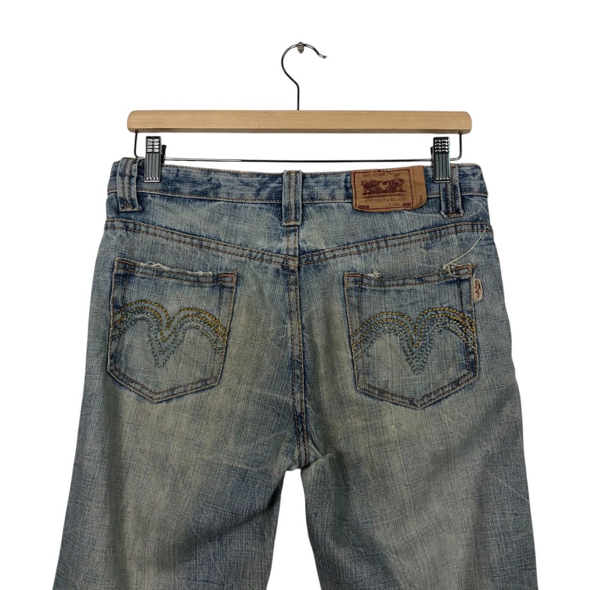 Japanese Brand Hysteric Glamour Vintage Distressed Straight Leg Denim Size 30" / US 8 / IT 44 - 10 Thumbnail