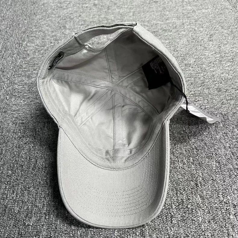 Balenciaga Balenciaga Cement grey monogram logo embroidered baseball c Size ONE SIZE - 2 Thumbnail