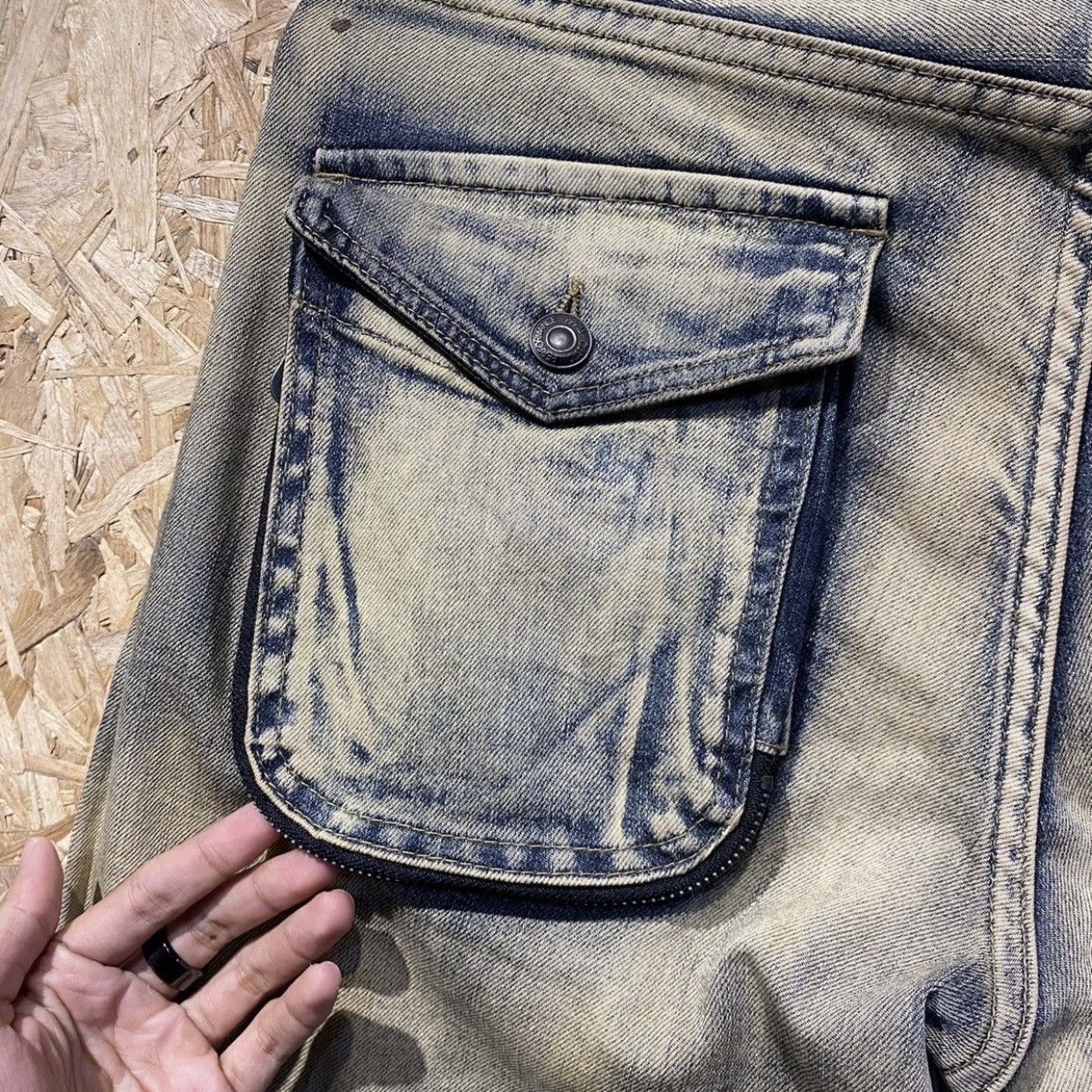 Beauty Beast × Japanese Brand × PPFM PPFM Curve Denim Jeans Pants Size US 32 / EU 48 - 11 Thumbnail