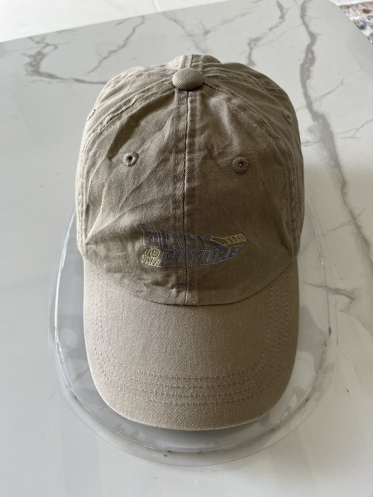 Vintage VINTAGE BACK TO THE FUTURE MOVIE ADJUSTABLE HAT Size ONE SIZE - 4 Thumbnail